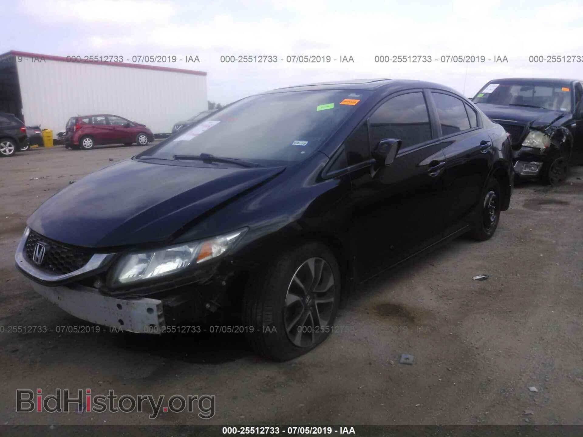 2013 HONDA CIVIC - VIN: 2HGFB2F82DH536755 - Фото 2