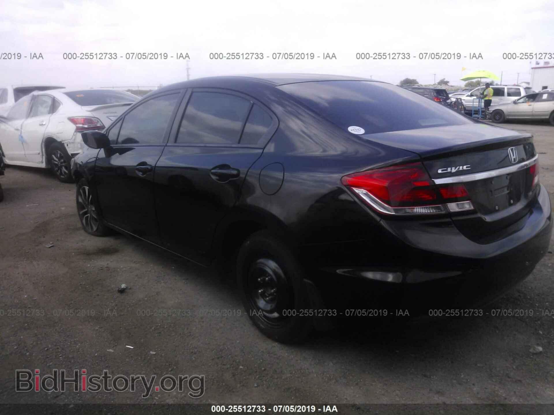 2013 HONDA CIVIC - VIN: 2HGFB2F82DH536755 - Фото 3