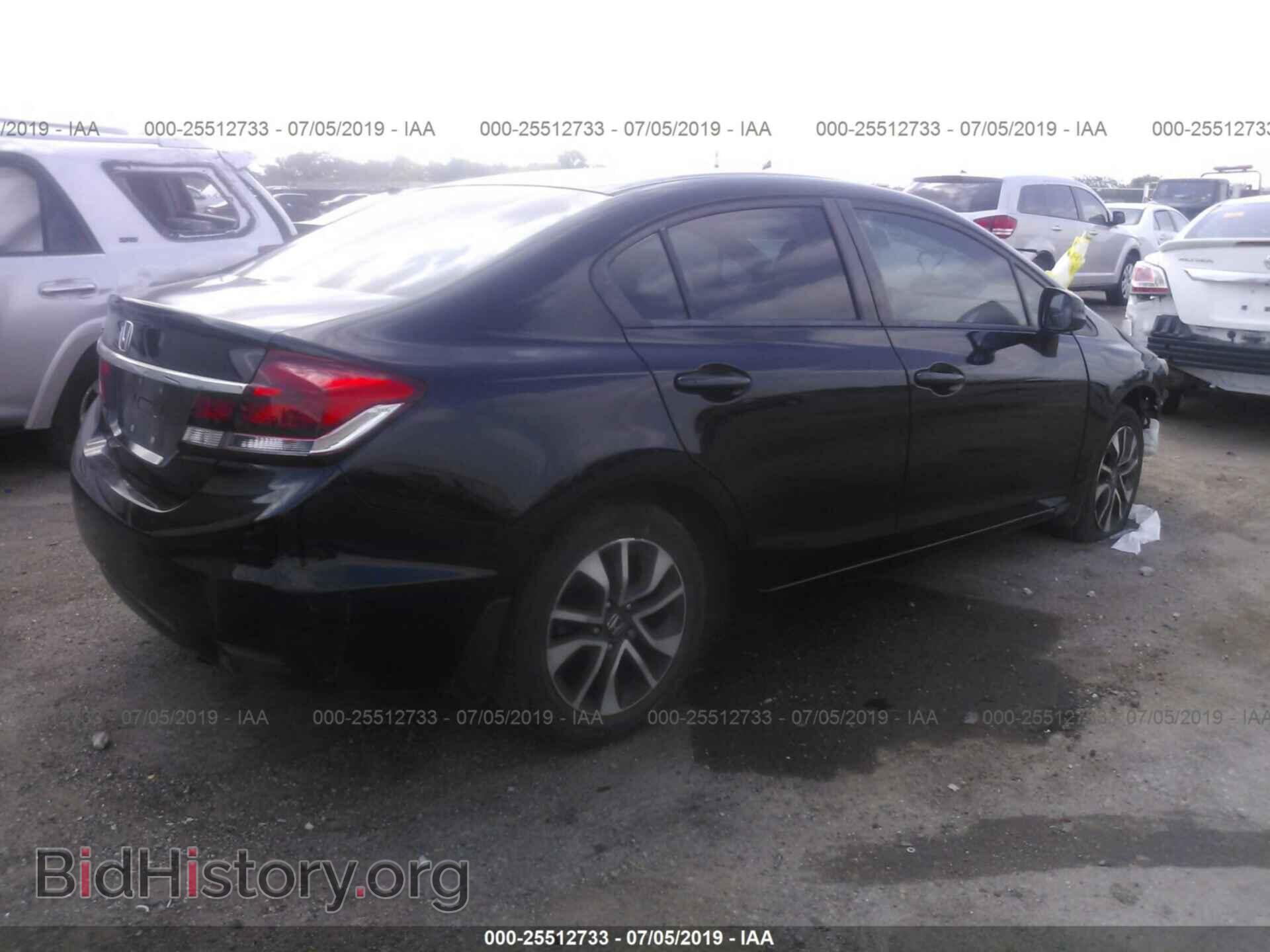 2013 HONDA CIVIC - VIN: 2HGFB2F82DH536755 - Фото 4