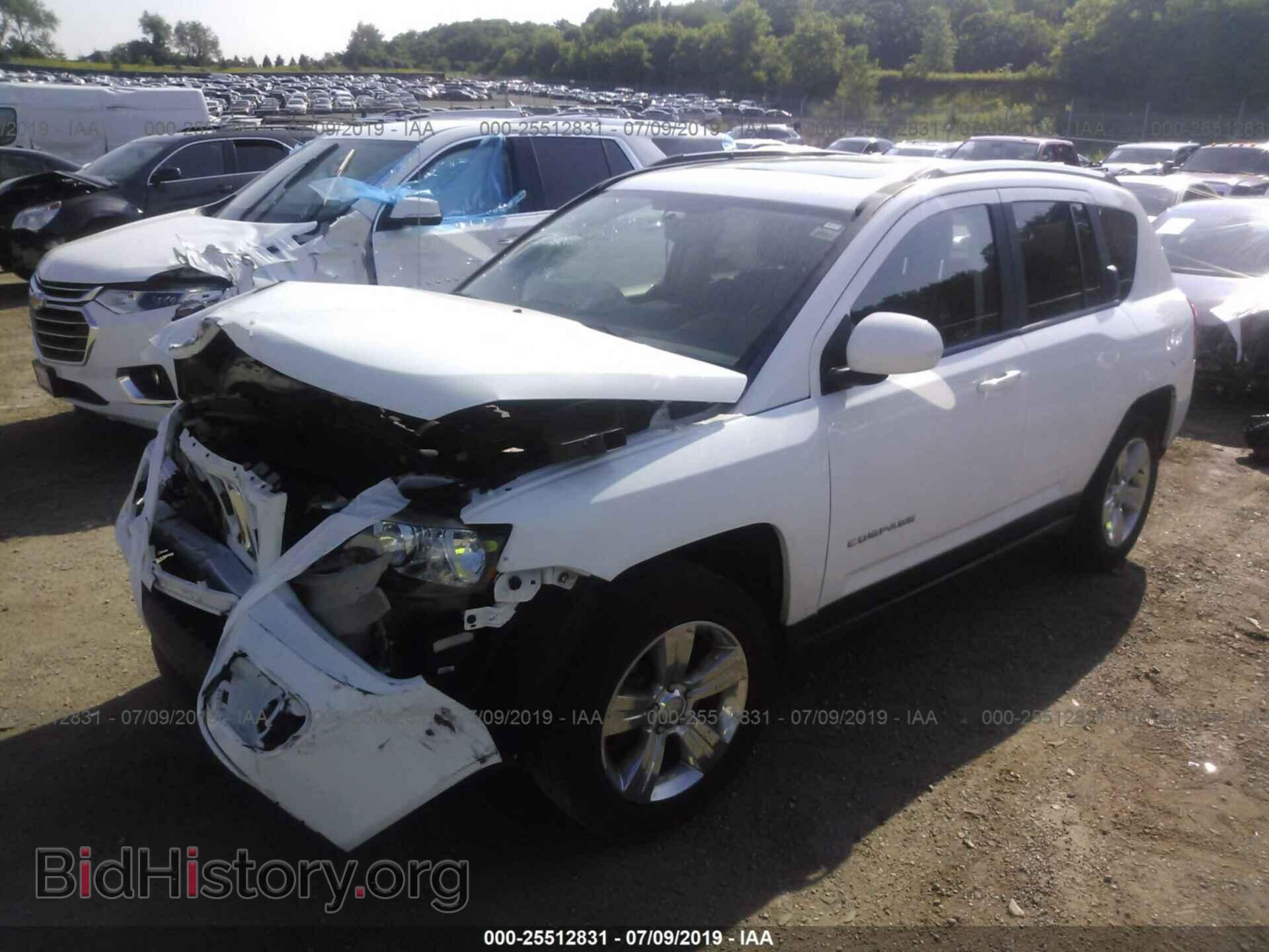 2015 JEEP COMPASS - VIN: 1C4NJDEB7FD291019 - Фото 2