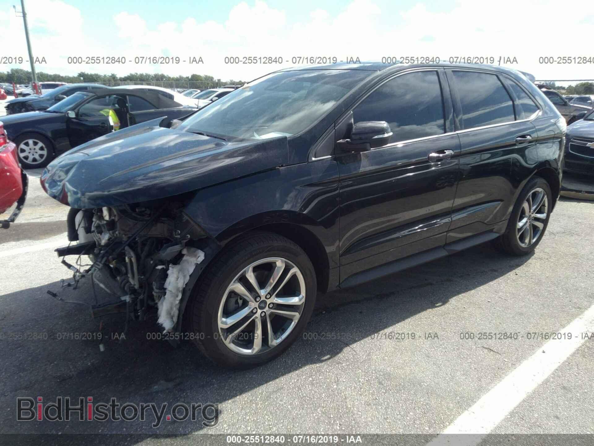 2015 FORD EDGE - VIN: 2FMTK4AP1FBB15252 - Фото 2