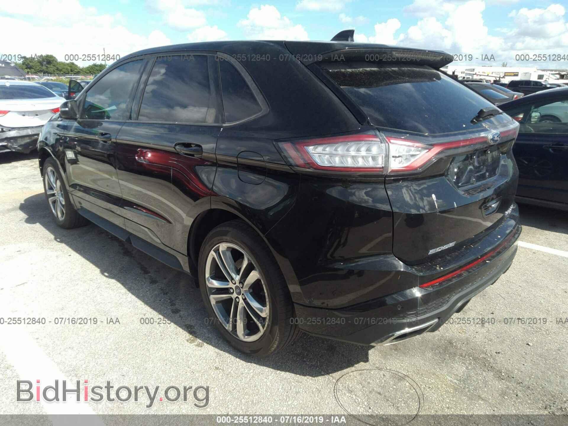2015 FORD EDGE - VIN: 2FMTK4AP1FBB15252 - Фото 3