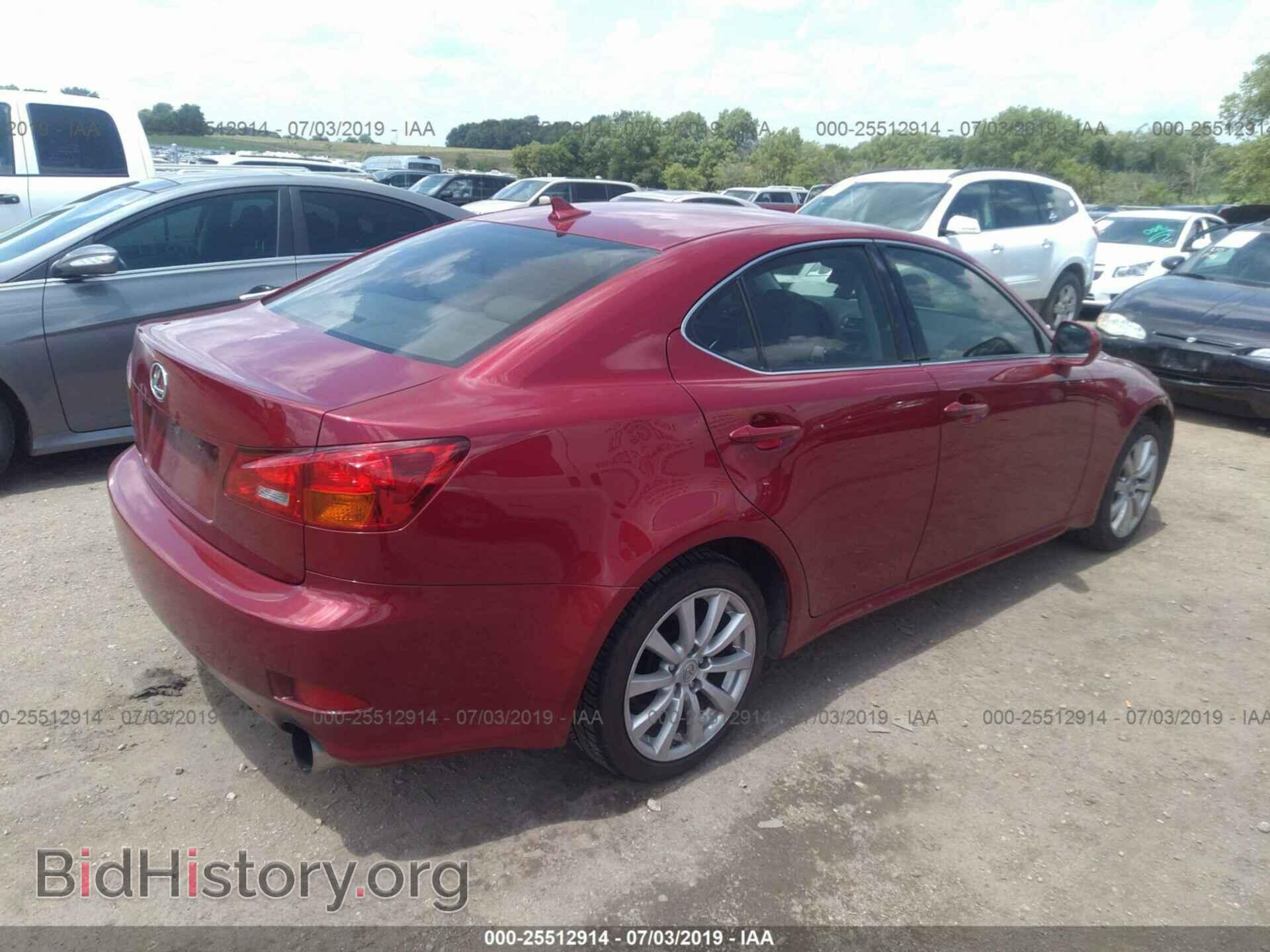 2007 LEXUS IS - VIN: JTHCK262275013842 - Фото 4