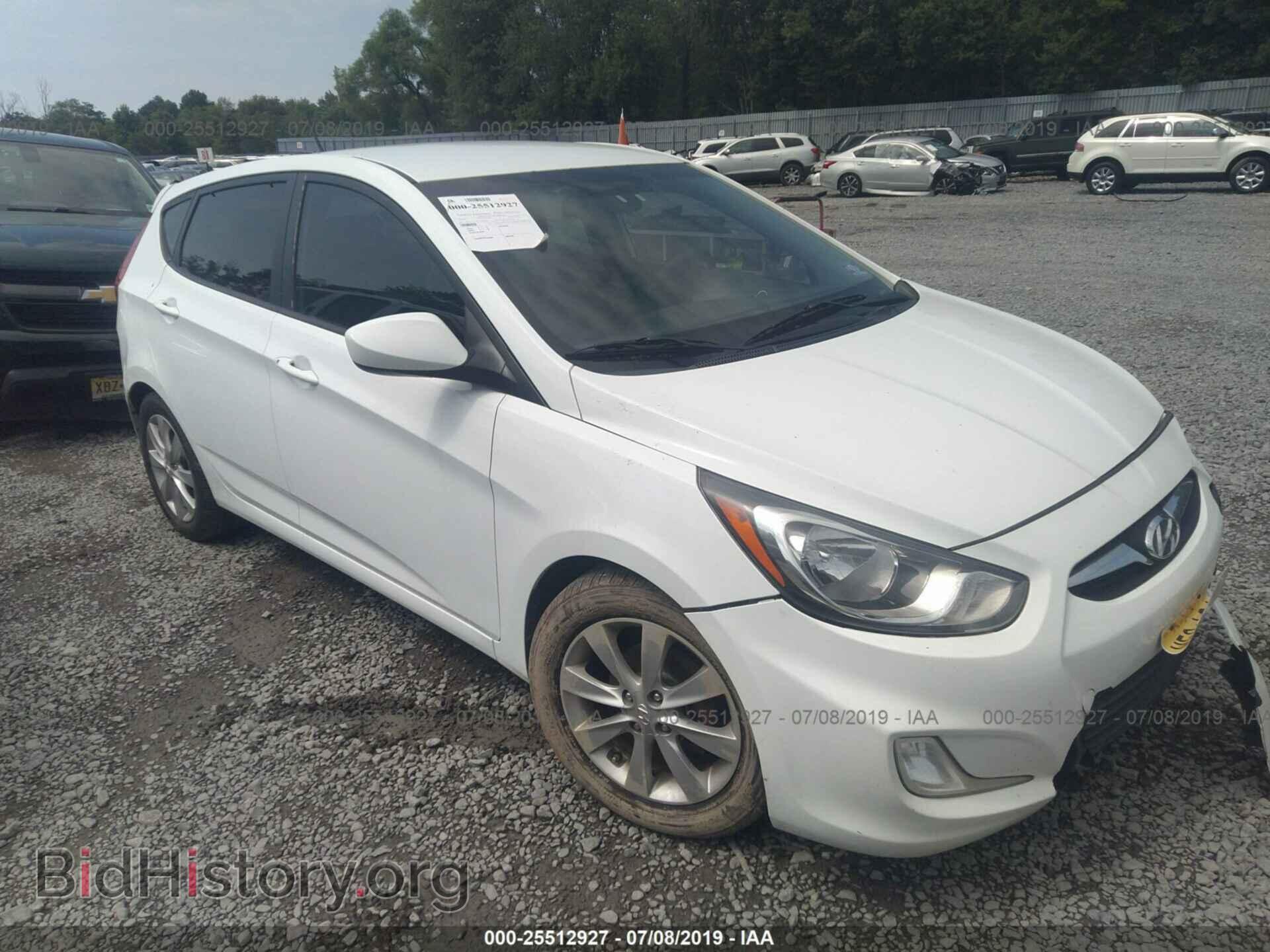 Photo KMHCU5AE7CU026015 - HYUNDAI ACCENT 2012