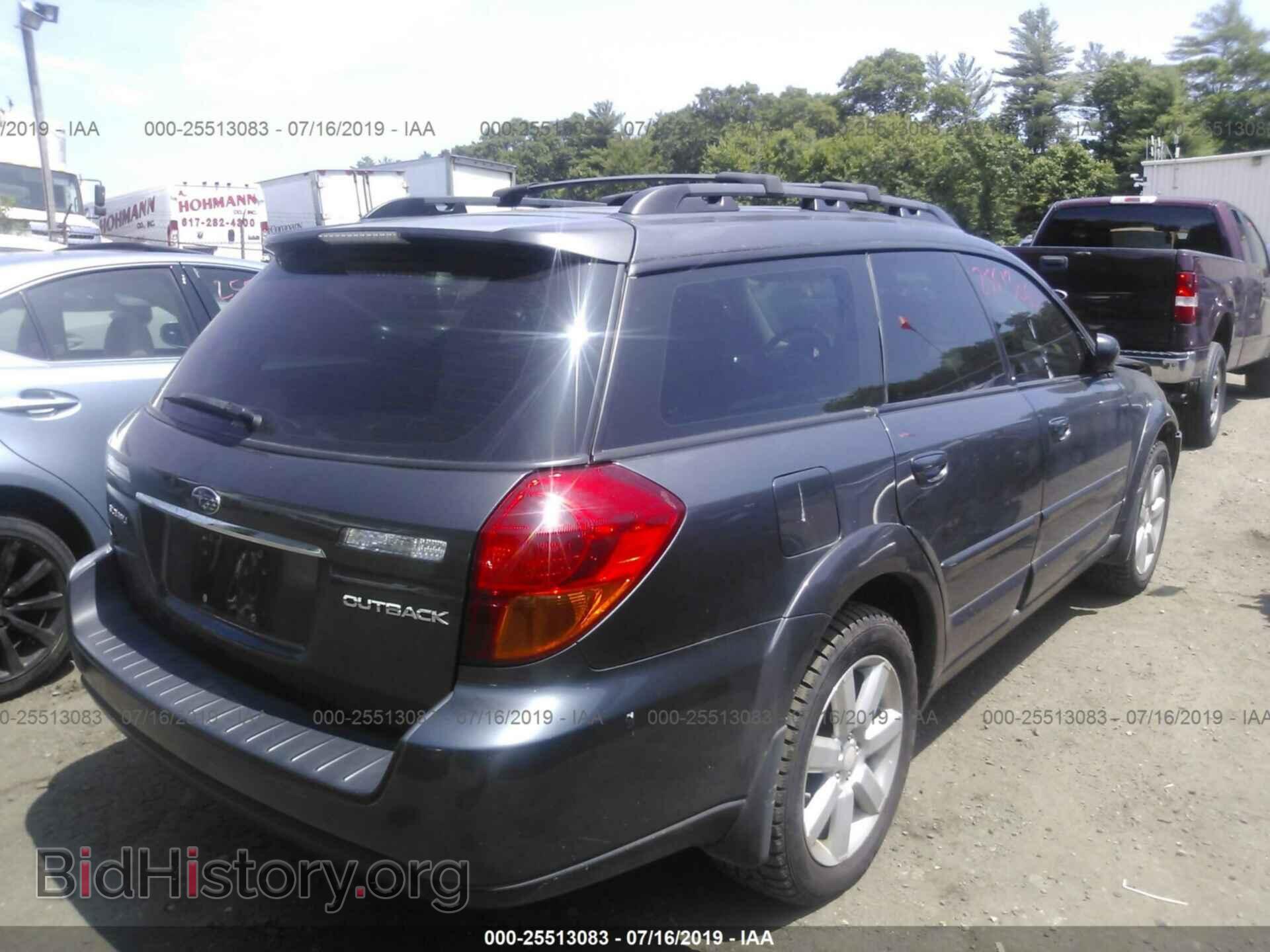 2007 SUBARU OUTBACK - VIN: 4S4BP62CX77322057 - Фото 4