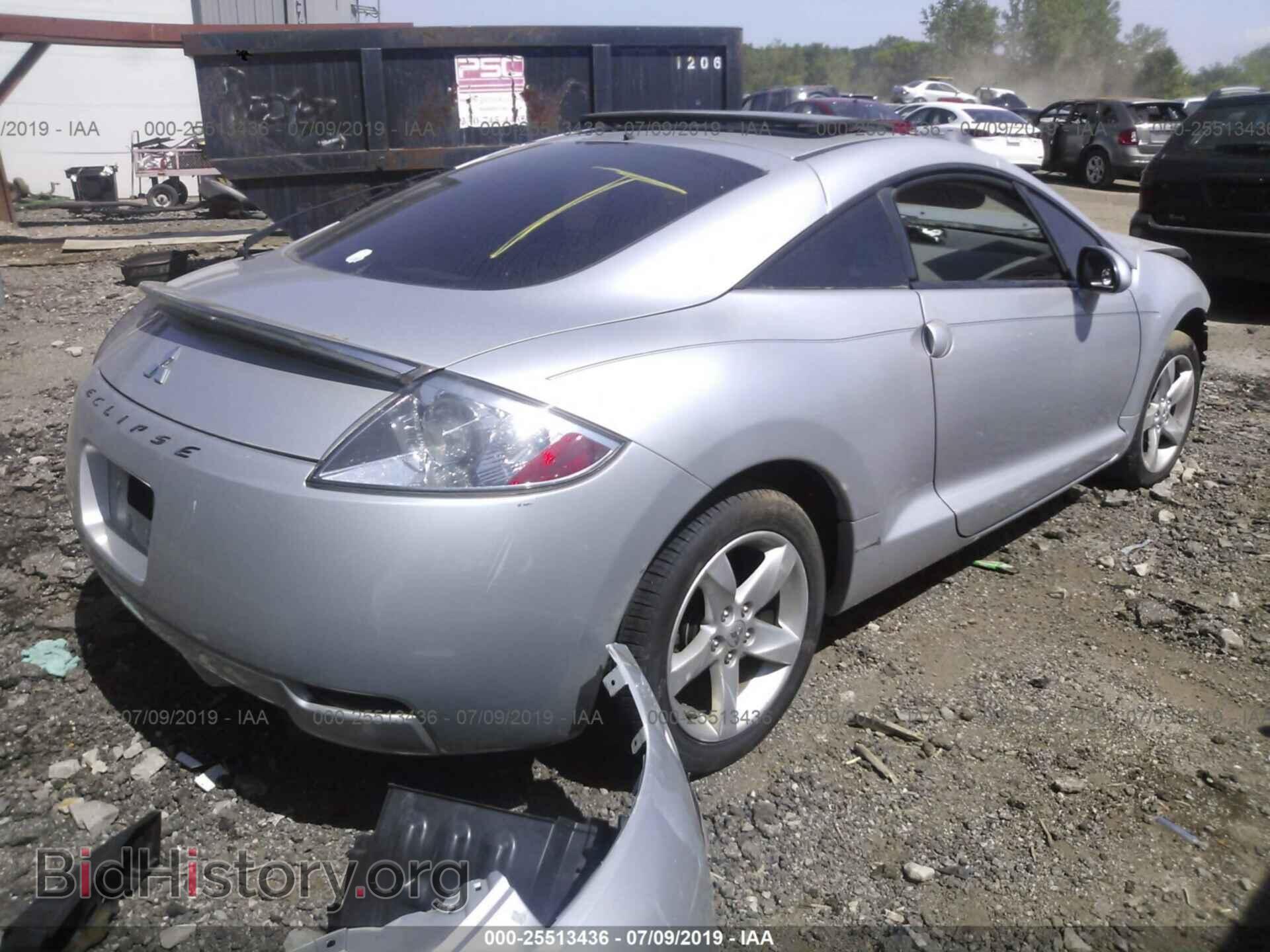 2007 MITSUBISHI ECLIPSE - VIN: 4A3AK24F47E046949 - Фото 4
