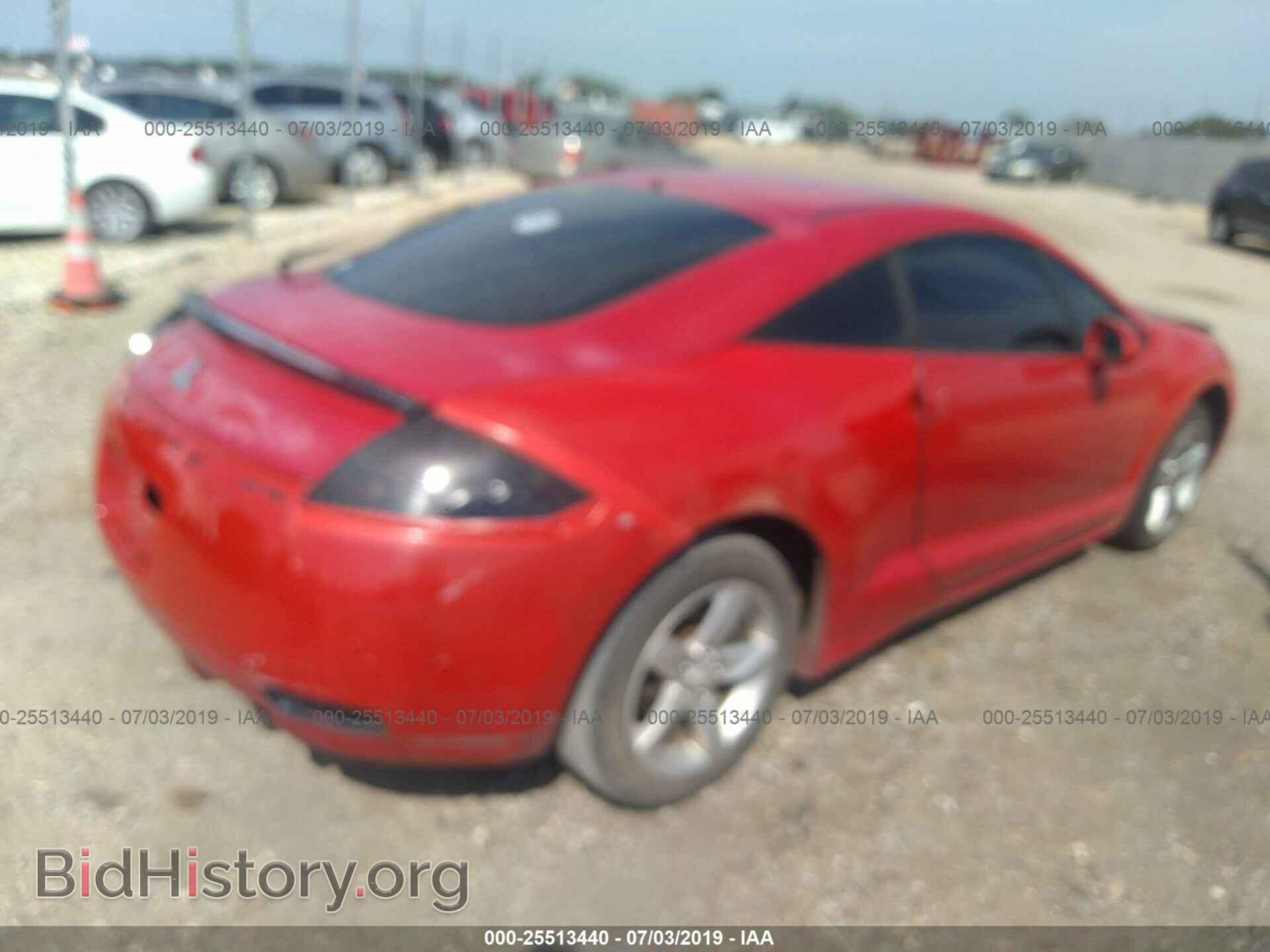 2006 MITSUBISHI ECLIPSE - VIN: 4A3AK34T76E052433 - Фото 4