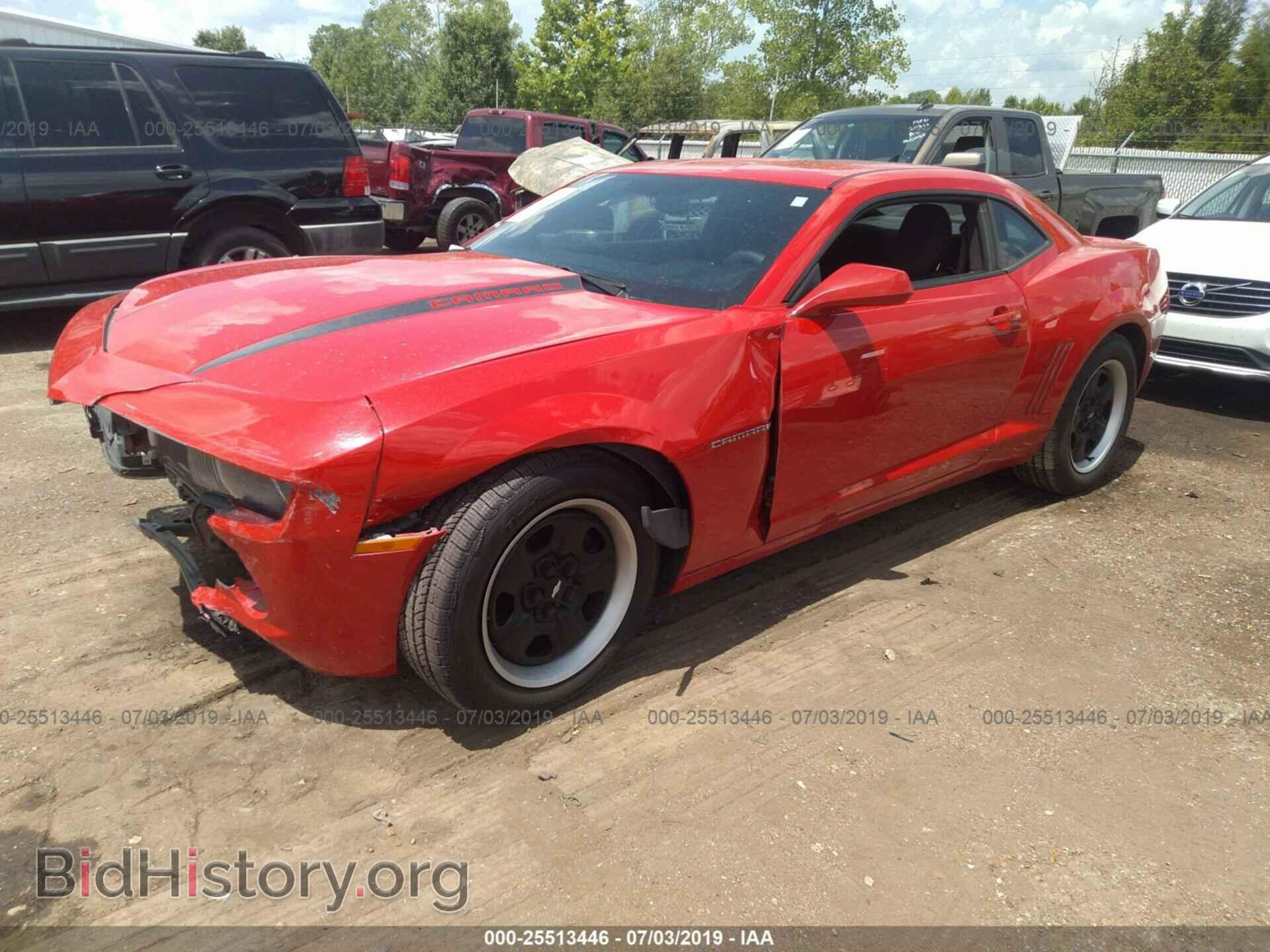 2013 CHEVROLET CAMARO - VIN: 2G1FA1E39D9166165 - Фото 2