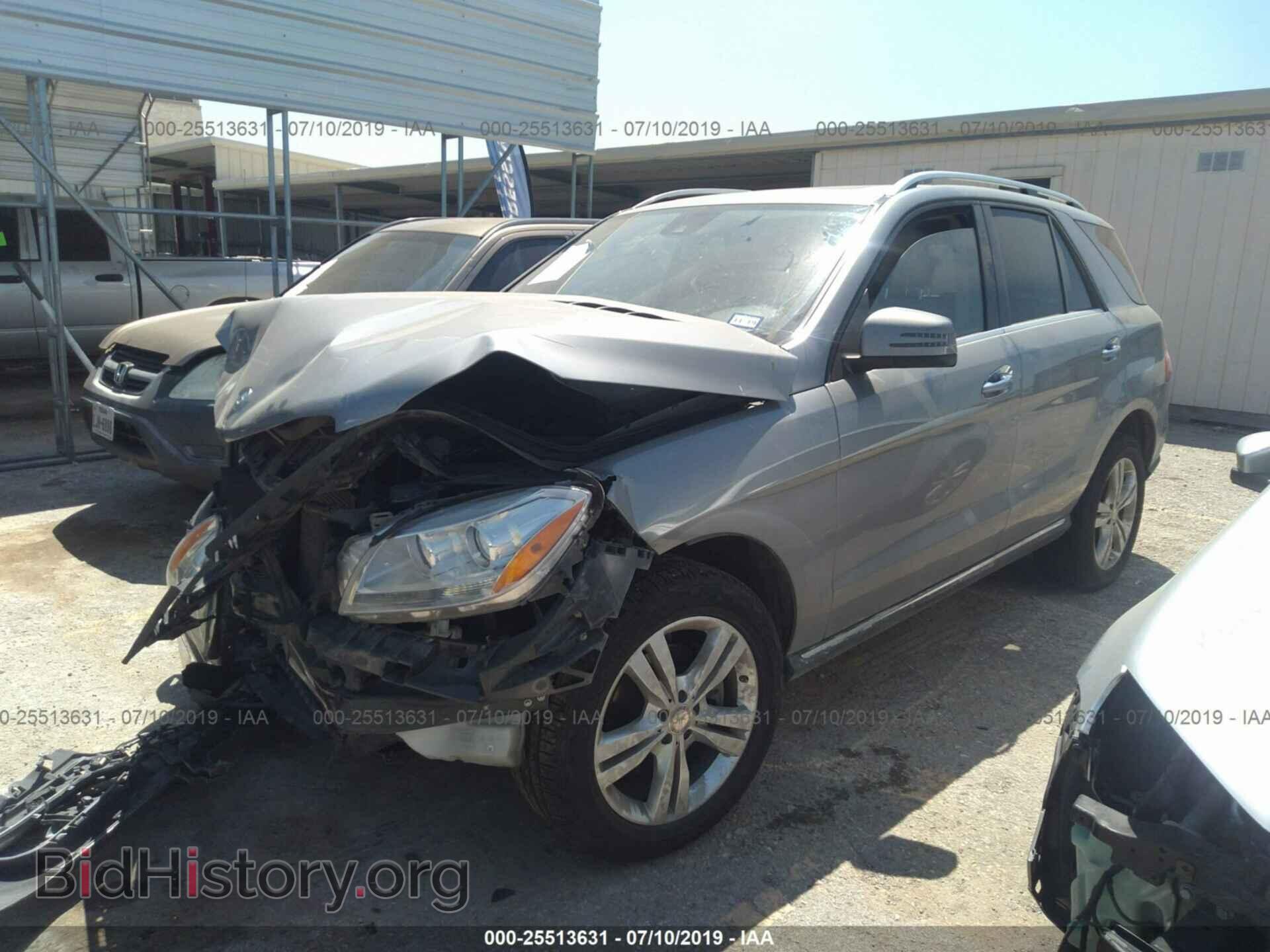 2015 MERCEDES-BENZ ML - VIN: 4JGDA5JB8FA469637 - Фото 2