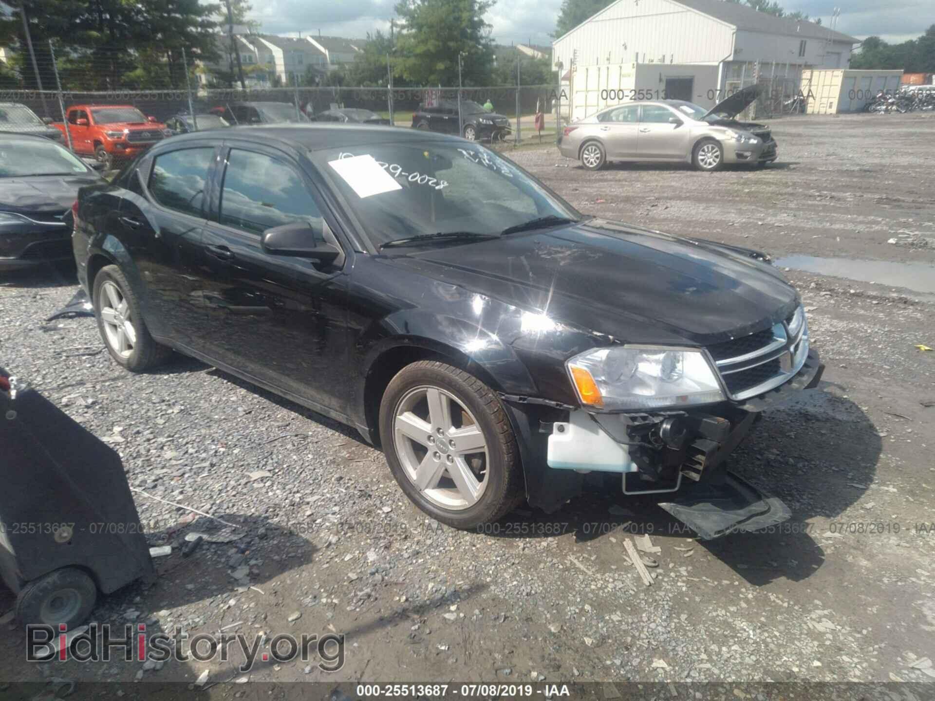 Photo 1C3CDZAB8DN565776 - DODGE AVENGER 2013