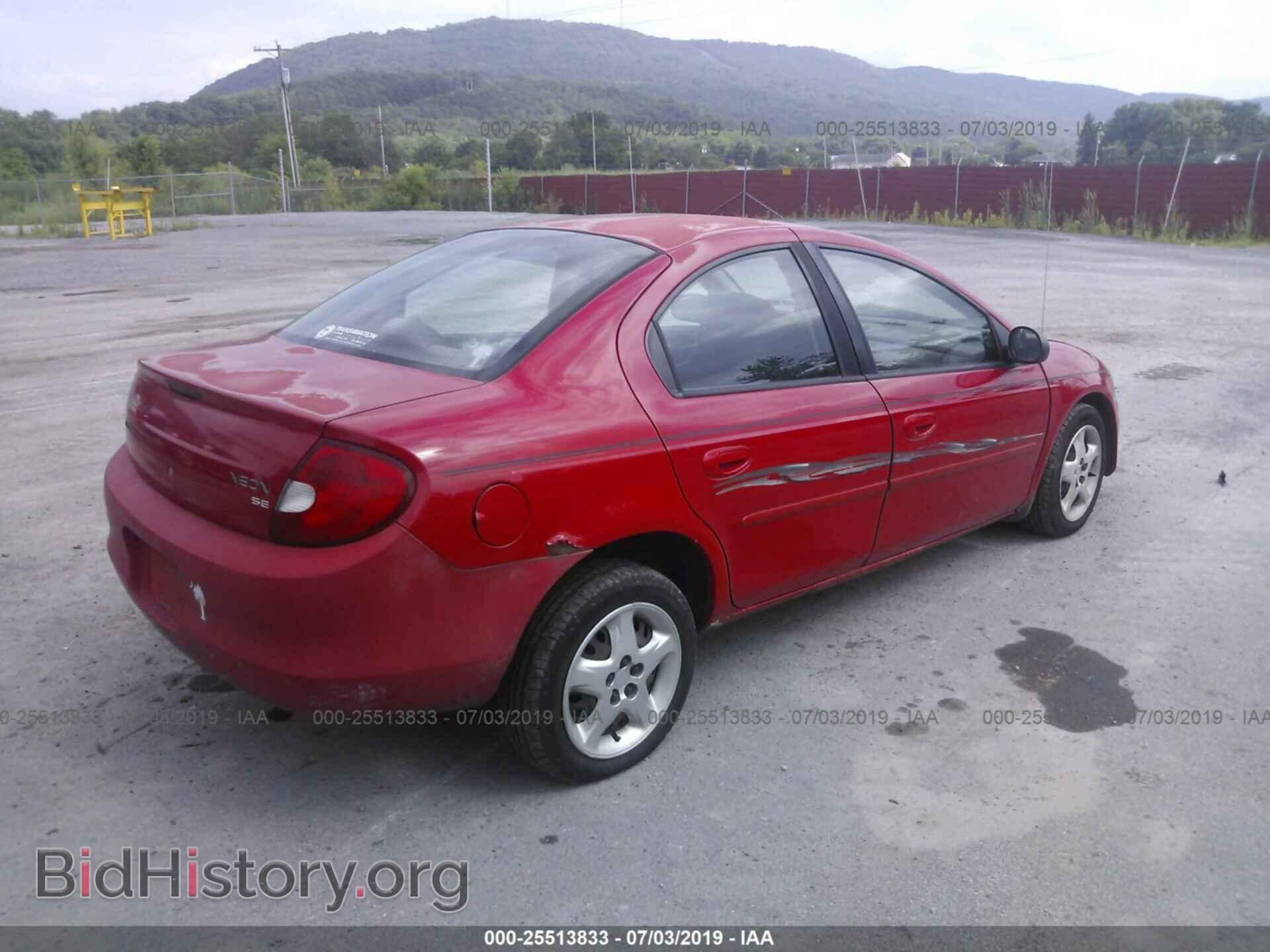 2002 DODGE NEON - VIN: 1B3ES46C52D633826 - Фото 4