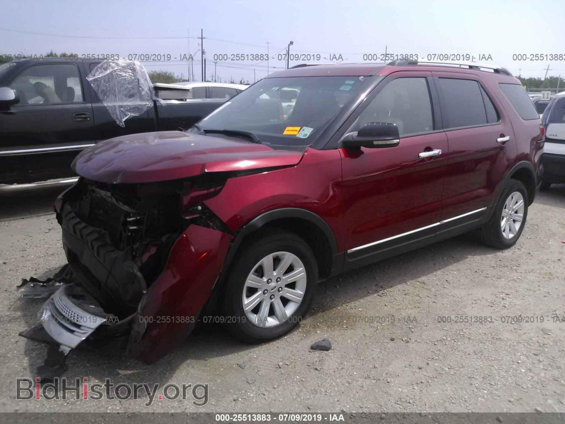 2013 FORD EXPLORER - VIN: 1FM5K7D84DGB03620 - Фото 2