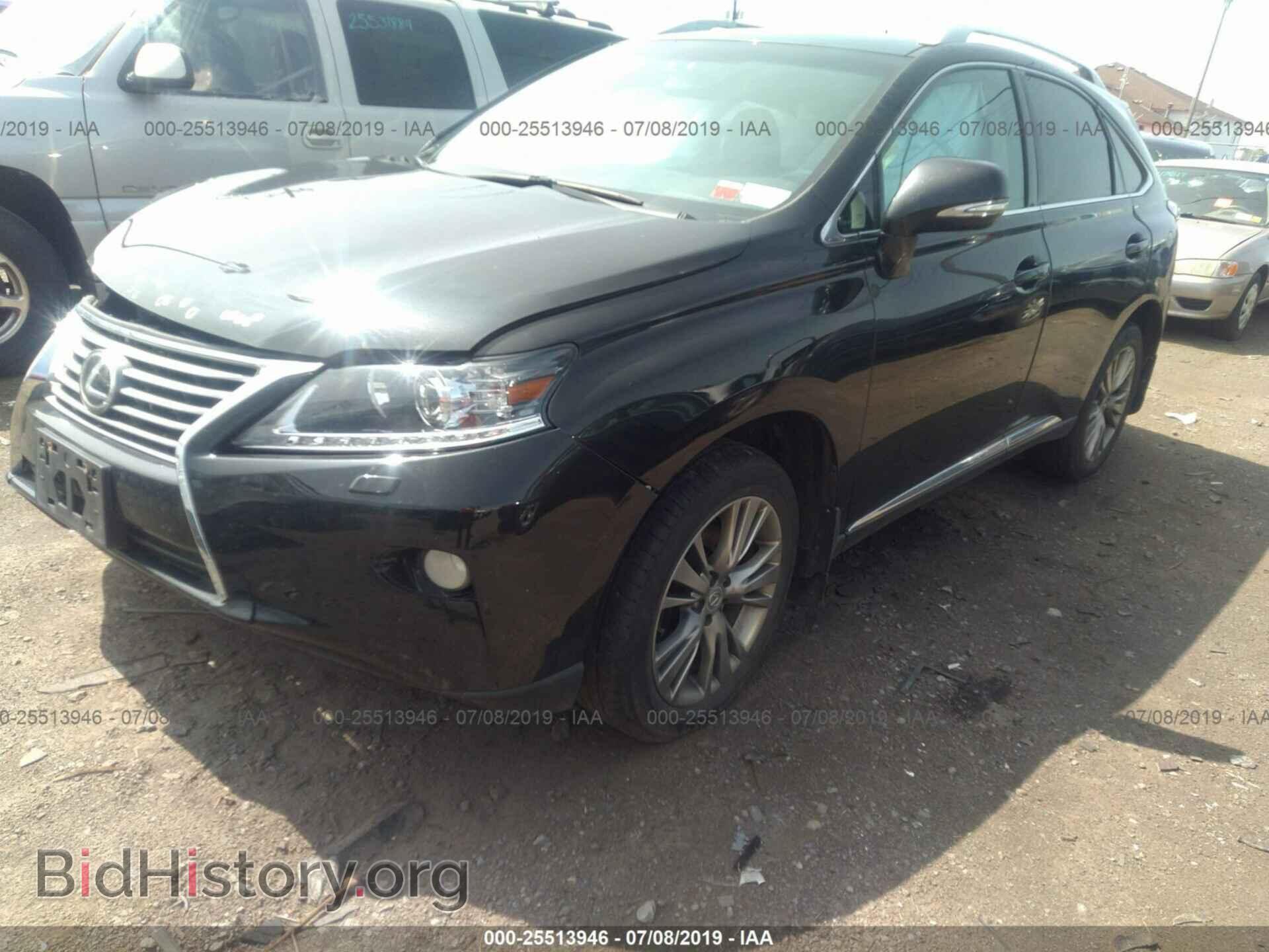 2013 LEXUS RX - VIN: 2T2BK1BA7DC170197 - Фото 2