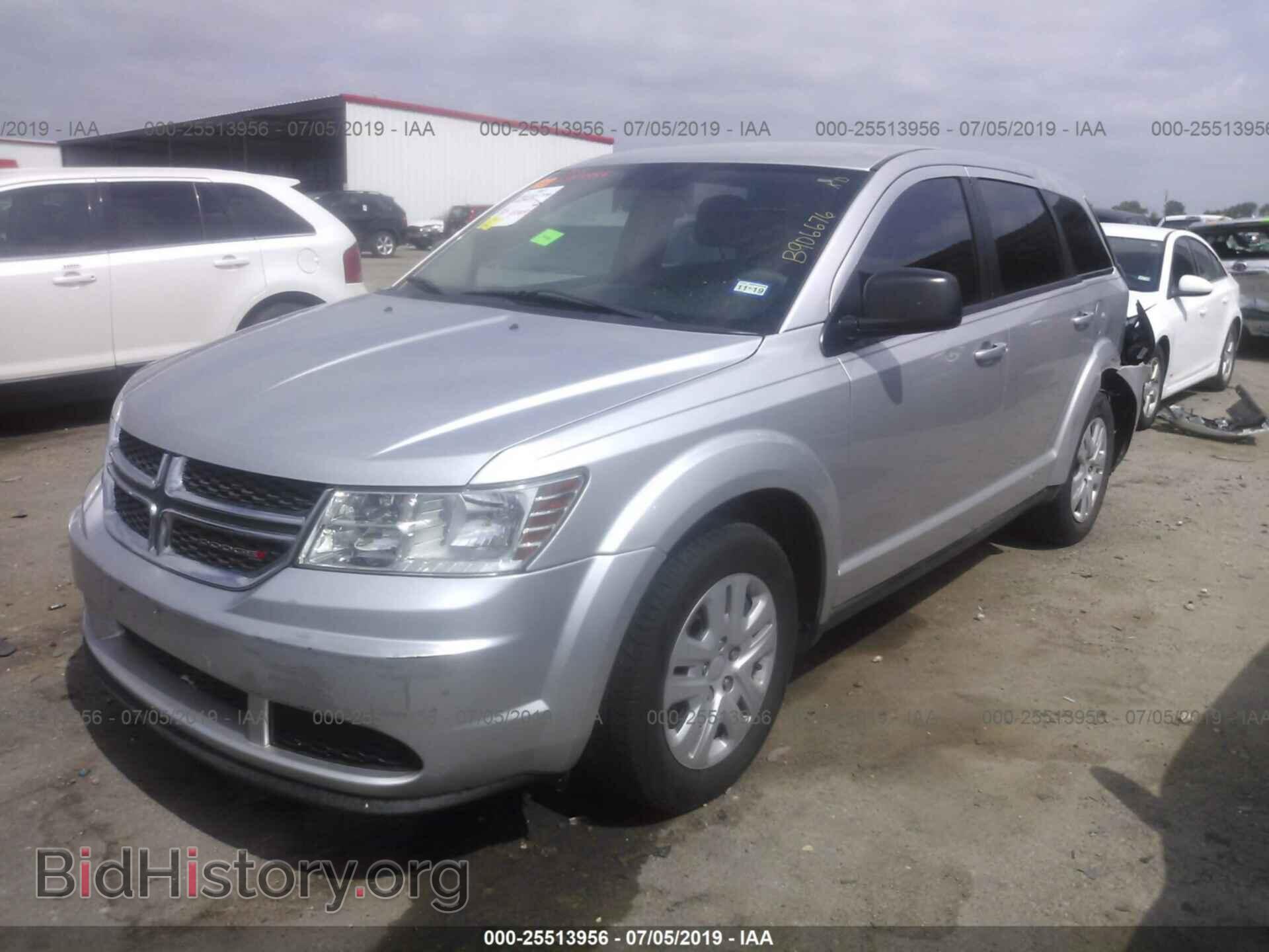 2013 DODGE JOURNEY - VIN: 3C4PDCAB7DT675454 - Фото 2