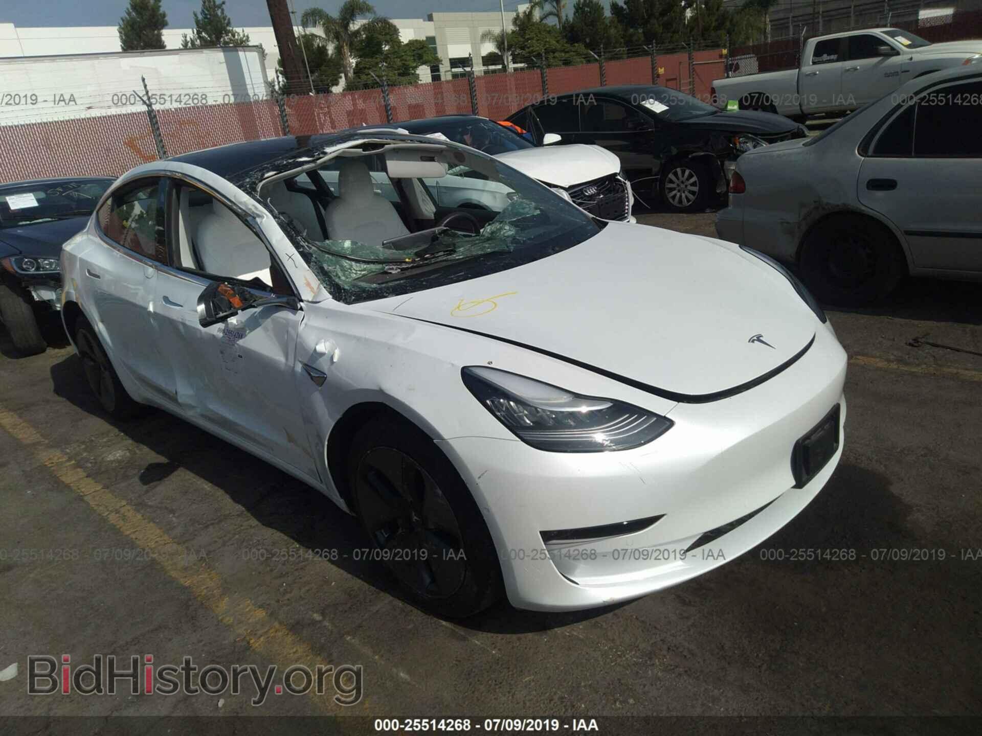 Photo 5YJ3E1EB9JF098138 - TESLA MODEL 3 2018