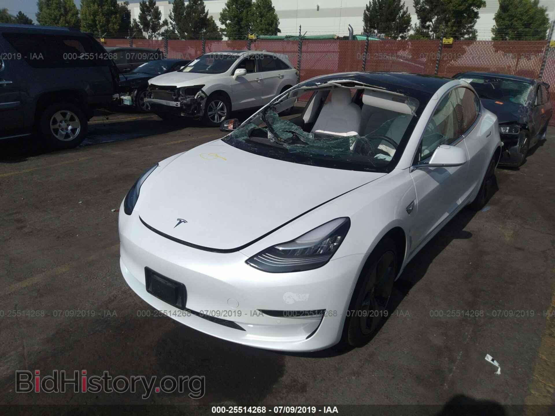 2018 TESLA MODEL 3 - VIN: 5YJ3E1EB9JF098138 - Фото 2