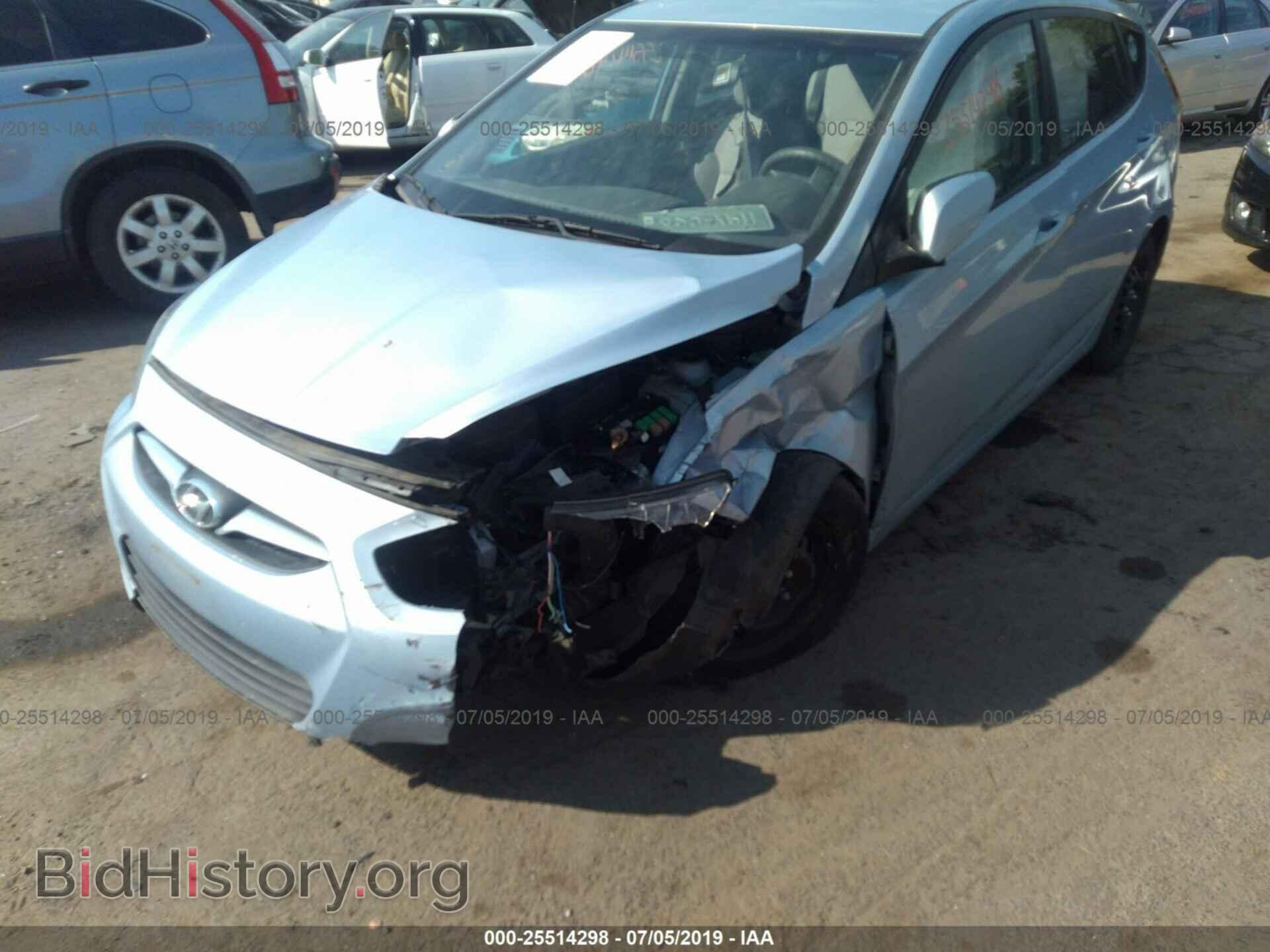 2012 HYUNDAI ACCENT - VIN: KMHCT5AE2CU052833 - Фото 6