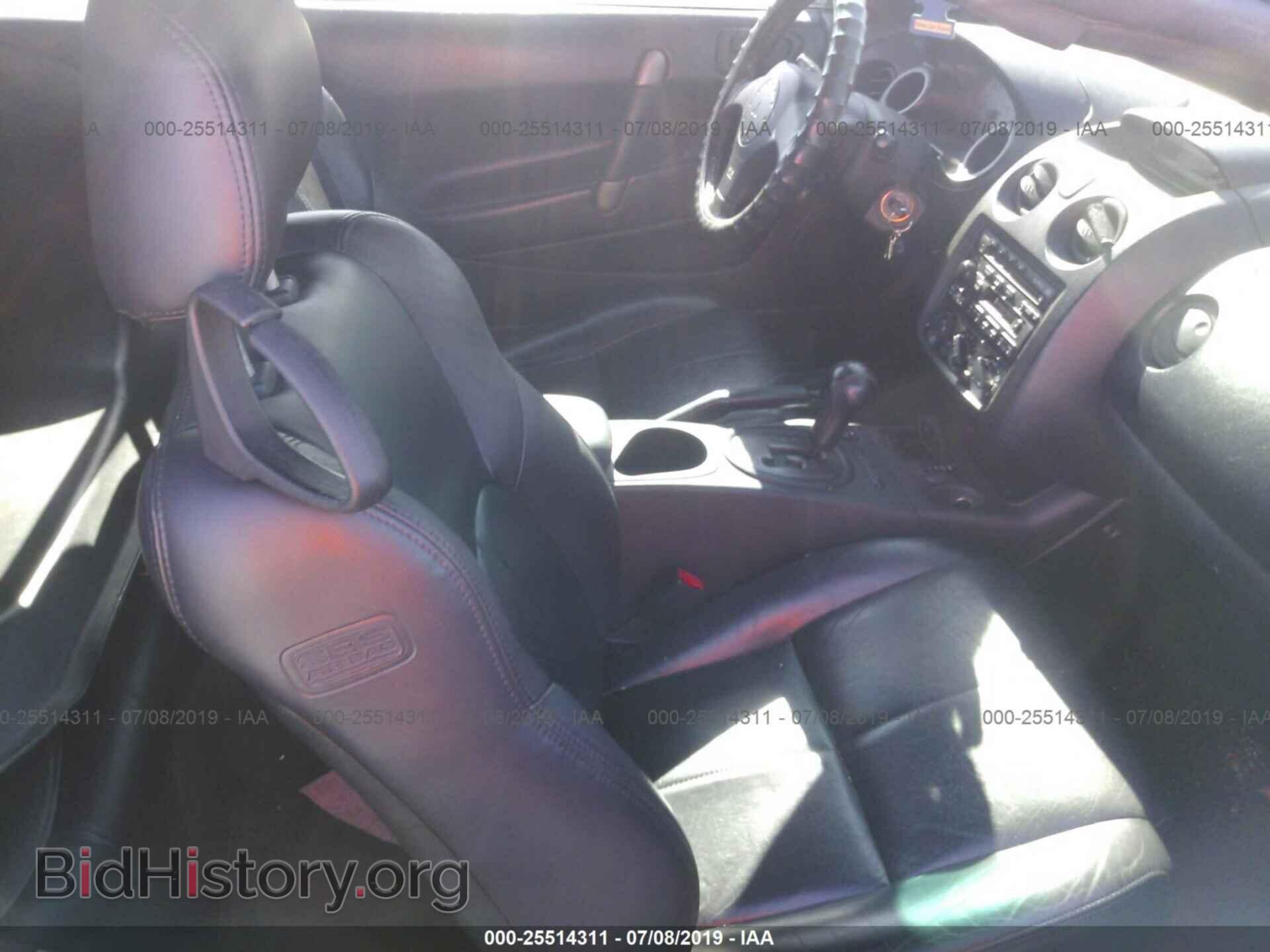 2001 MITSUBISHI ECLIPSE - VIN: 4A3AE85H41E076289 - Фото 5