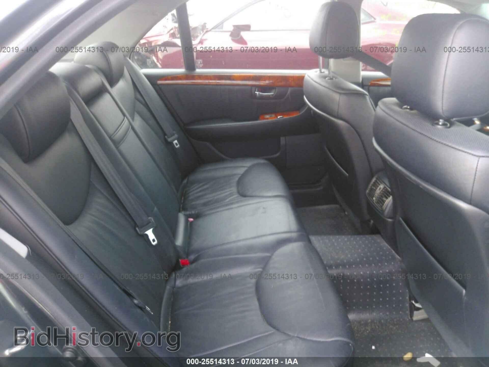 2005 LEXUS LS - VIN: JTHBN36F255001537 - Photo 8