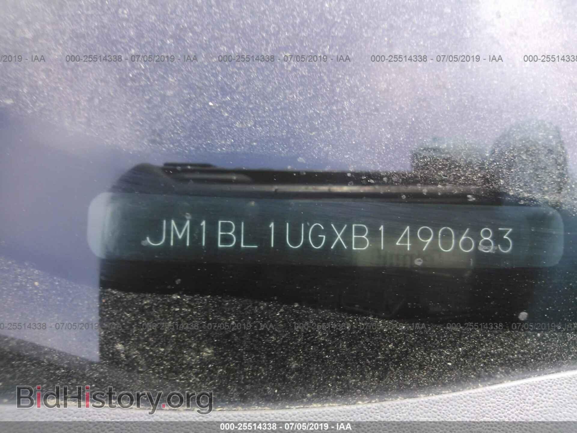 2011 MAZDA 3 - VIN: JM1BL1UGXB1490683 - Фото 9