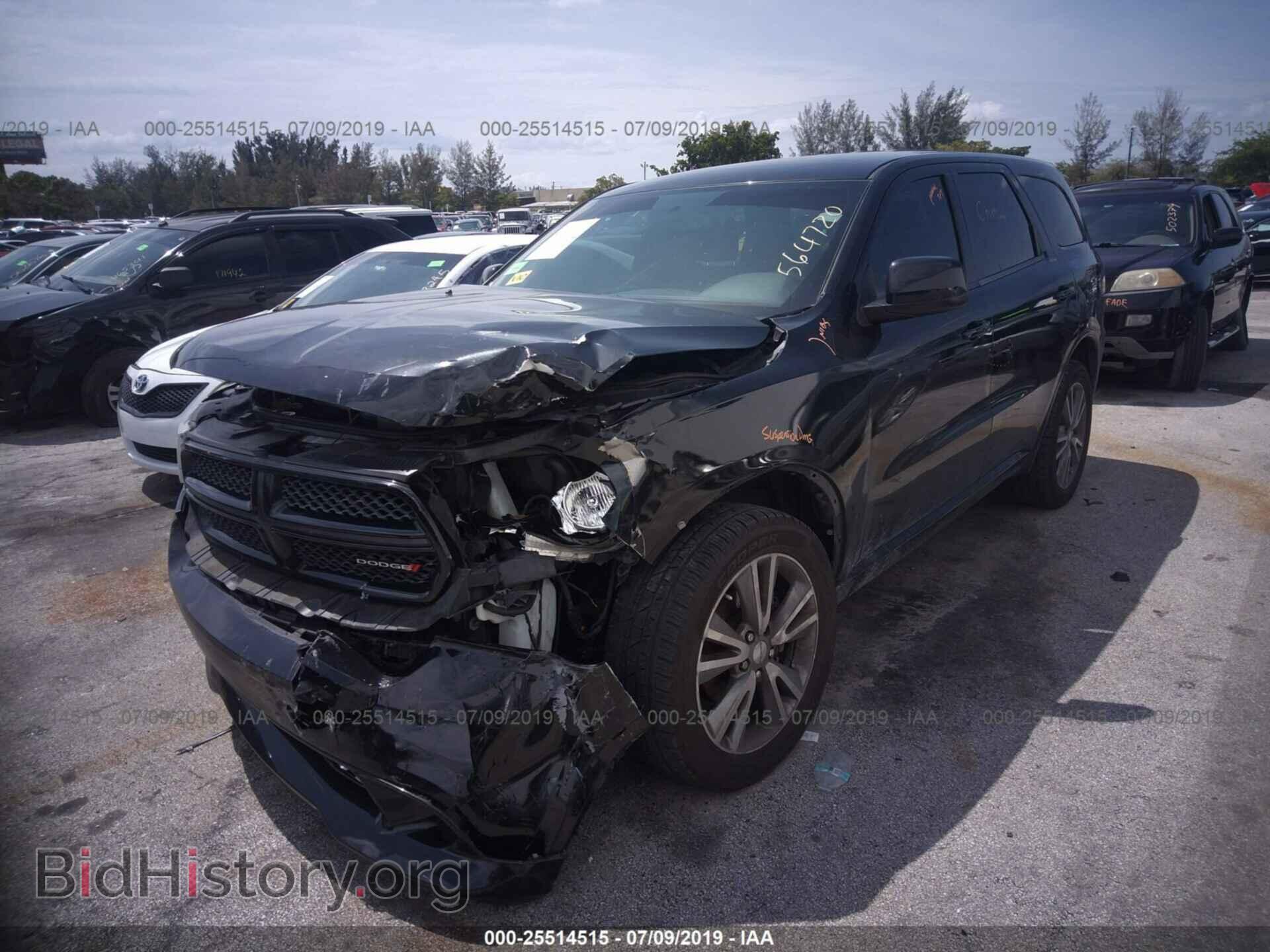 2013 DODGE DURANGO - VIN: 1C4RDHAGXDC564720 - Фото 2