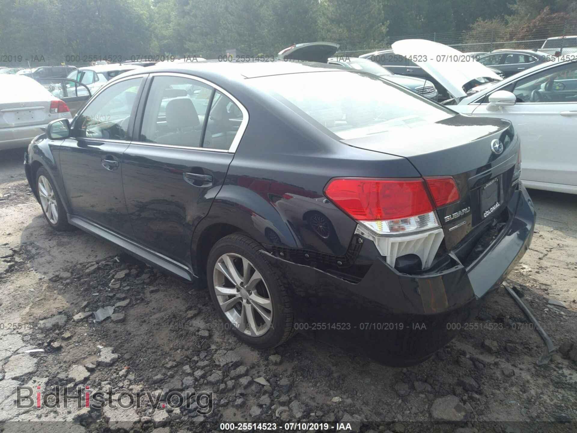 2014 SUBARU LEGACY - VIN: 4S3BMBA60E3020136 - Фото 3