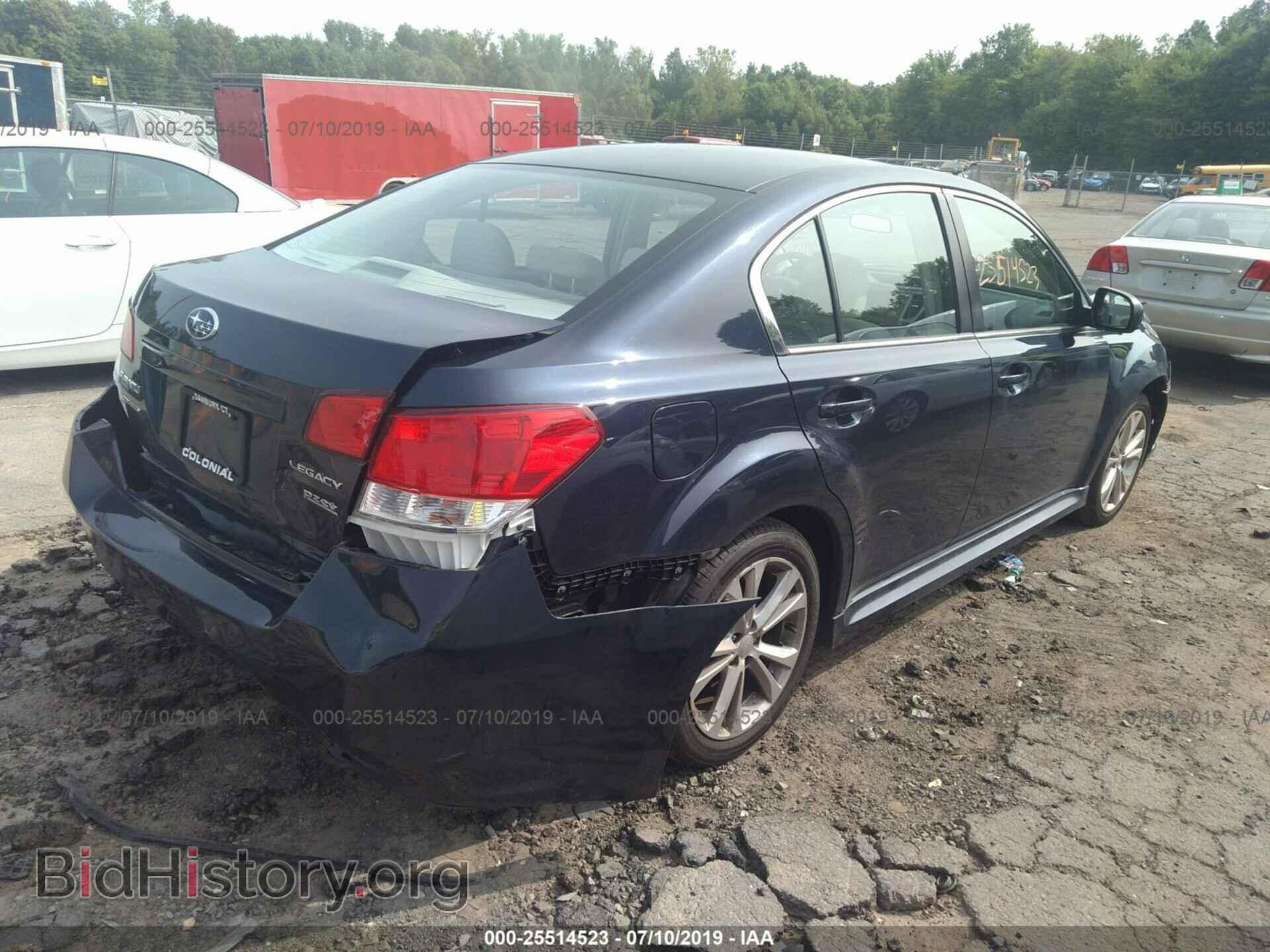 2014 SUBARU LEGACY - VIN: 4S3BMBA60E3020136 - Фото 4