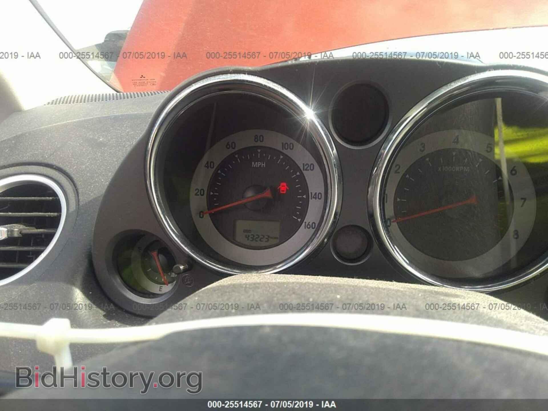2009 MITSUBISHI ECLIPSE - VIN: 4A3AK24F49E011721 - Фото 7