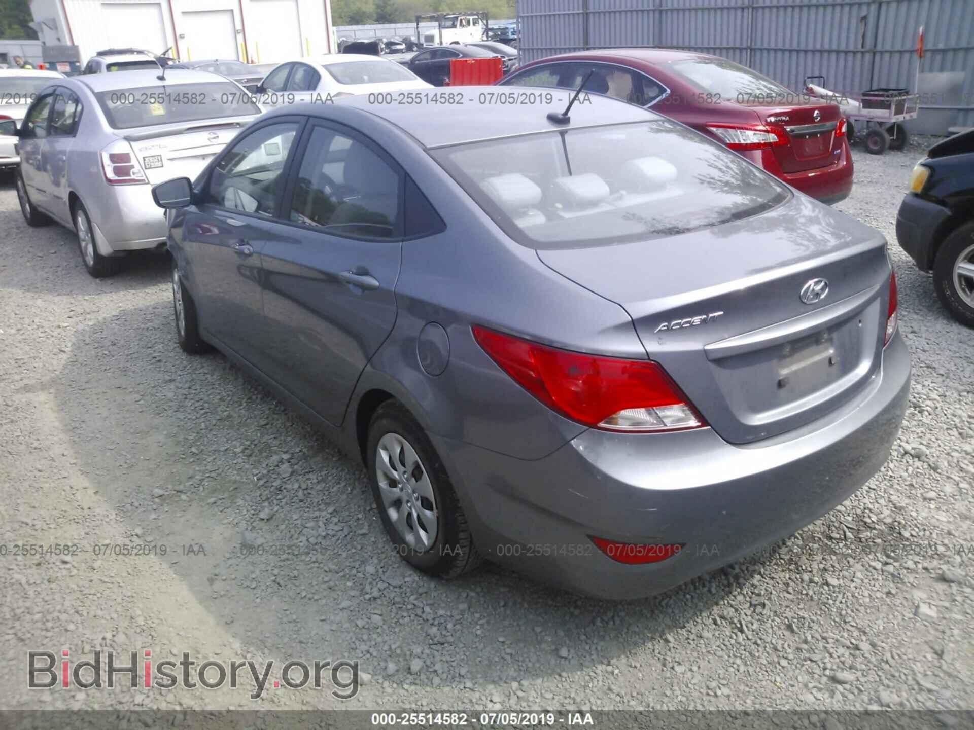 2016 HYUNDAI ACCENT - VIN: KMHCT4AE6GU012786 - Фото 3