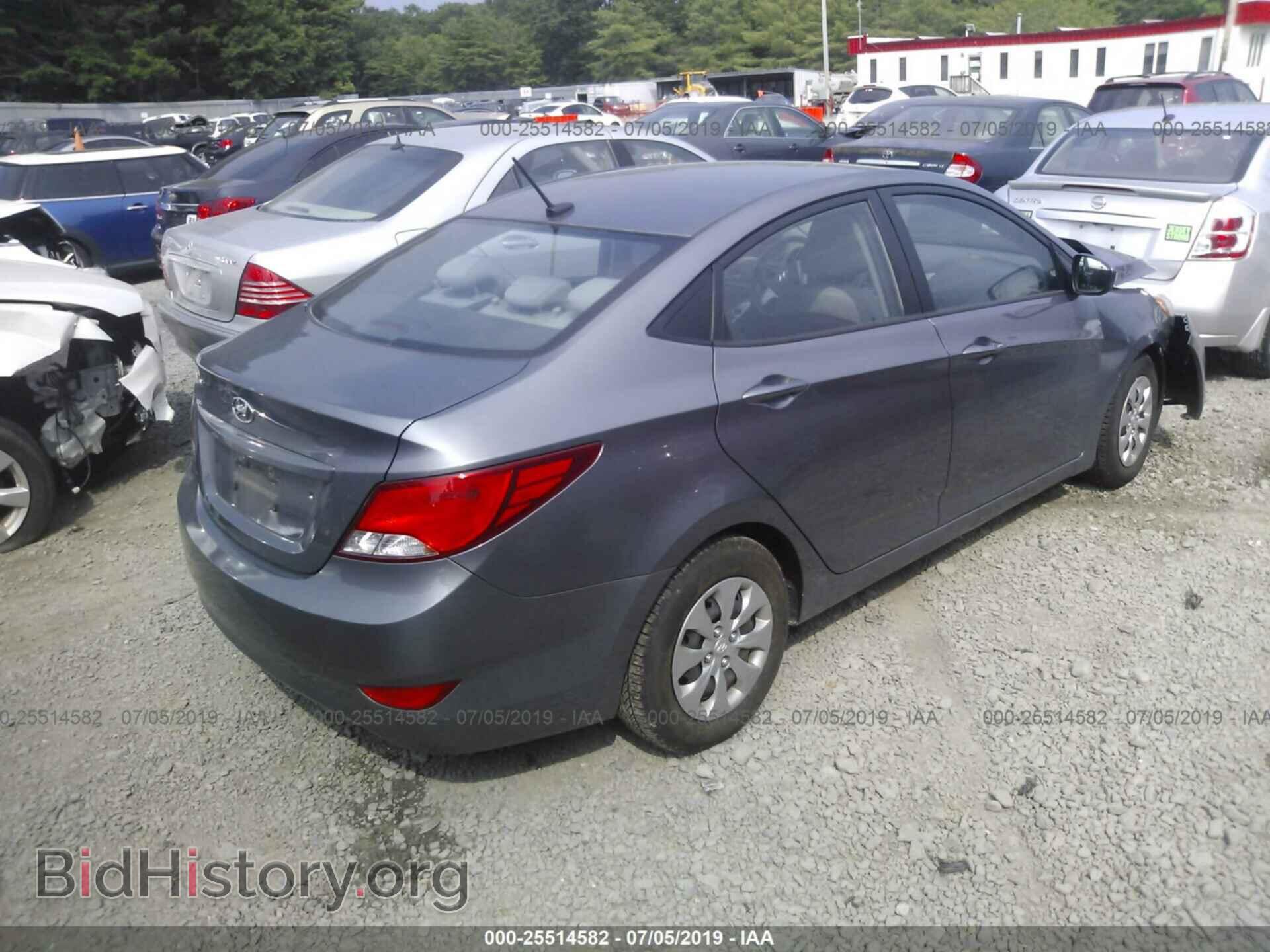 2016 HYUNDAI ACCENT - VIN: KMHCT4AE6GU012786 - Фото 4