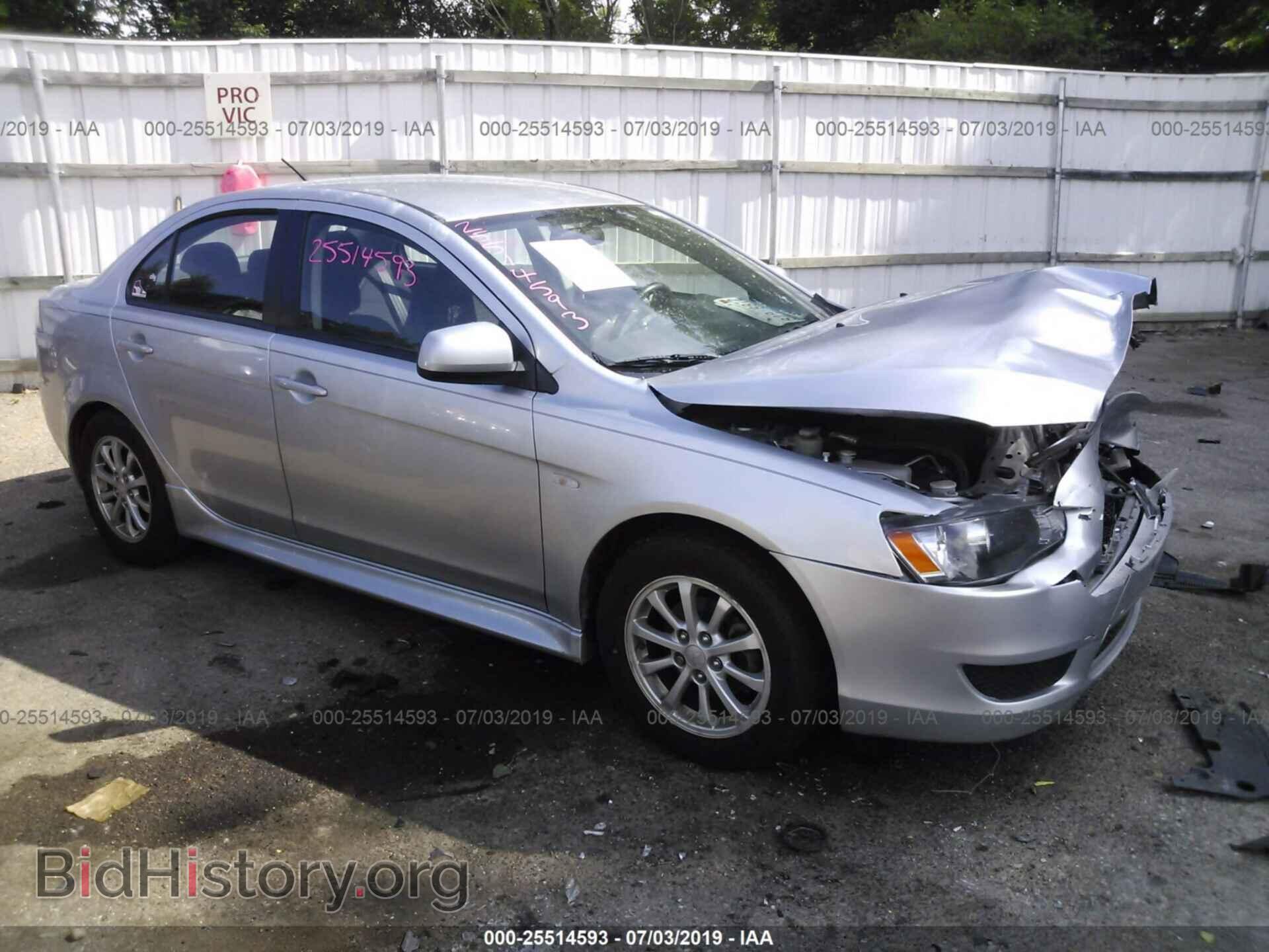 Photo JA32V2FW1CU016432 - MITSUBISHI LANCER 2012