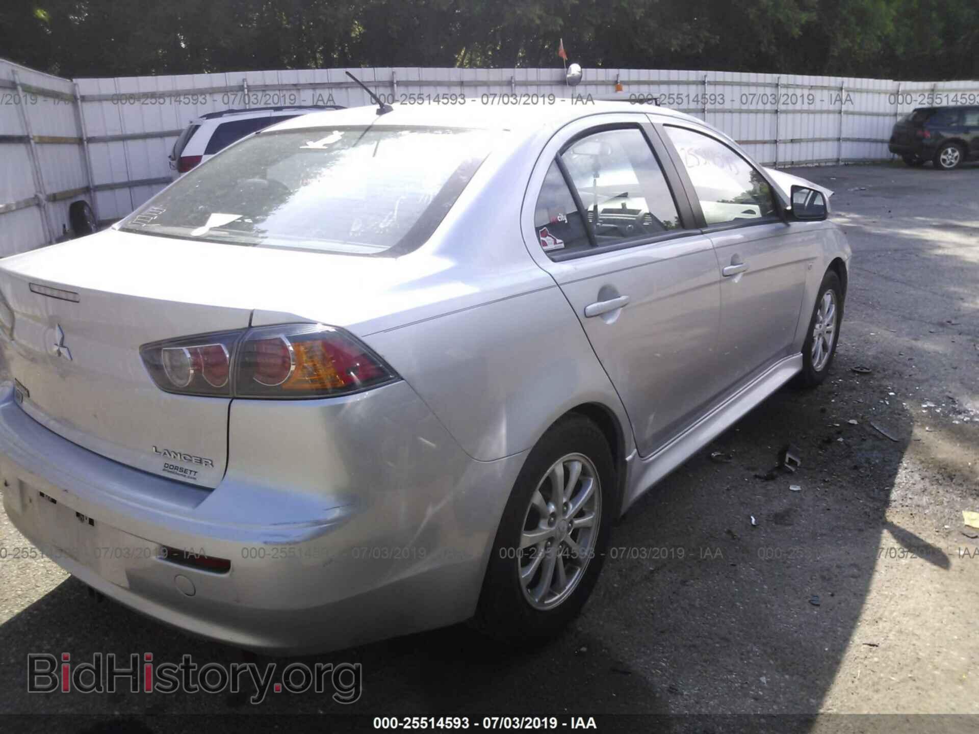 2012 MITSUBISHI LANCER - VIN: JA32V2FW1CU016432 - Photo 4
