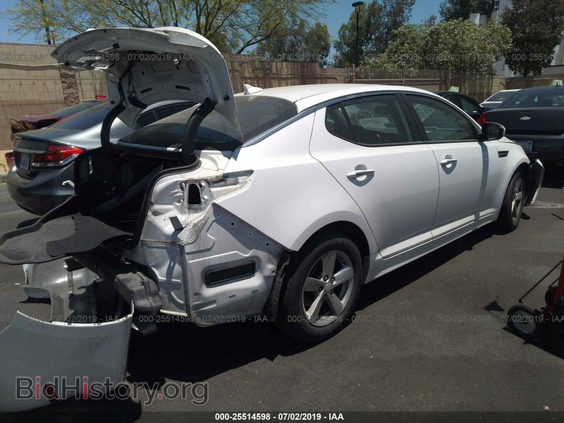 2015 KIA OPTIMA - VIN: KNAGM4A71F5558843 - Photo 4