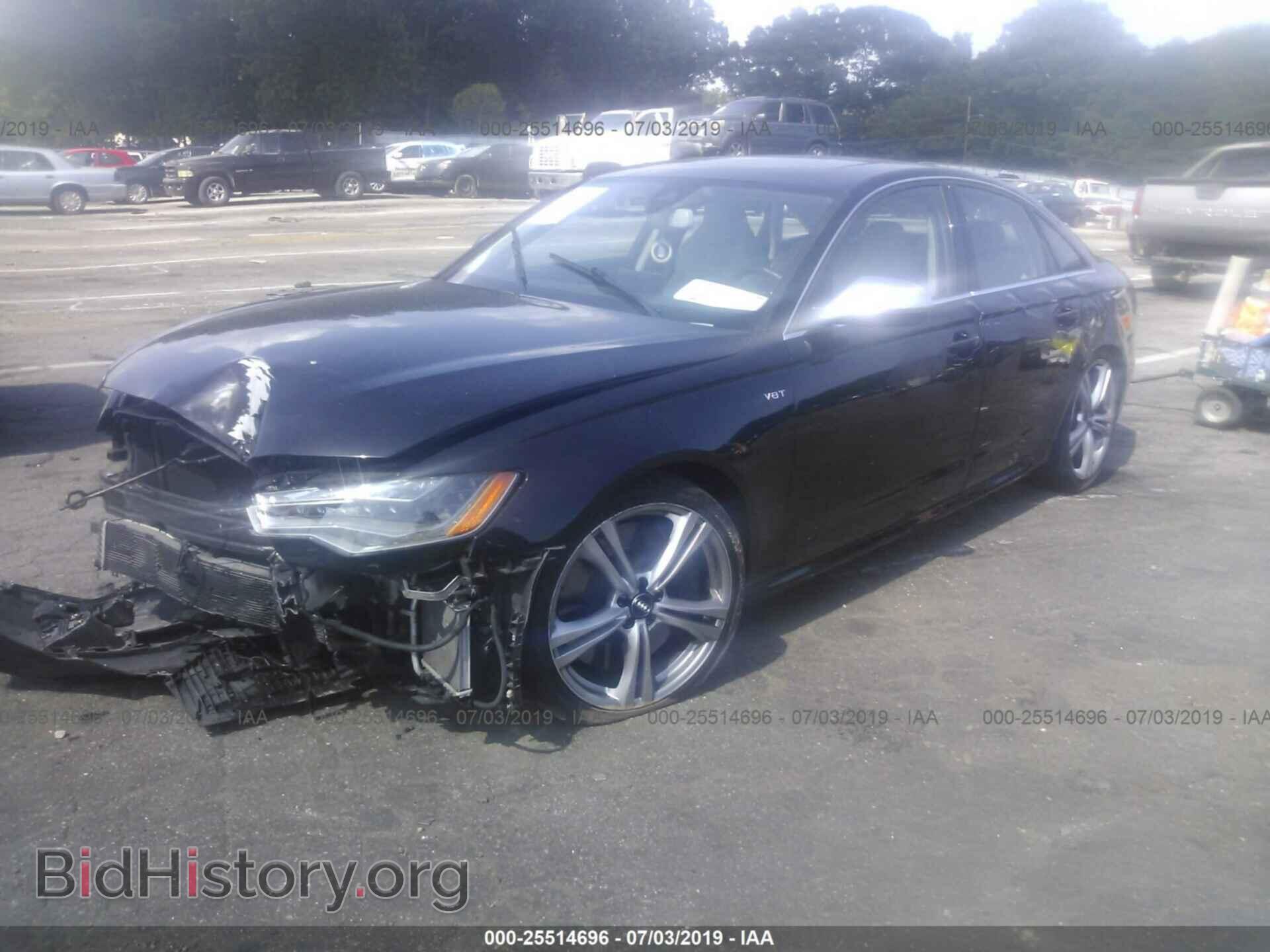 2013 AUDI S6 - VIN: WAUF2AFC4DN144426 - Фото 2
