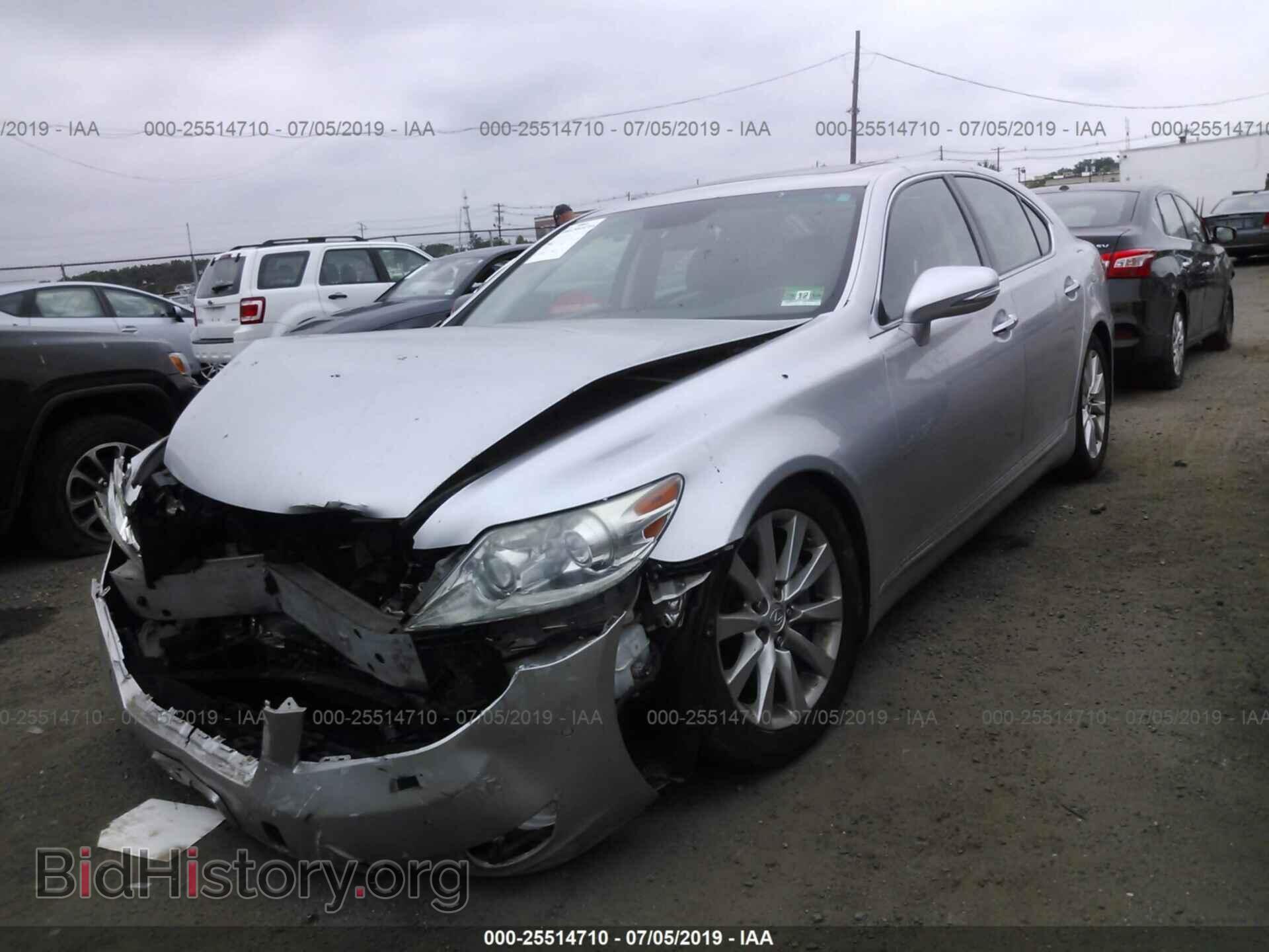 2010 LEXUS LS - VIN: JTHCL5EF1A5008710 - Фото 2