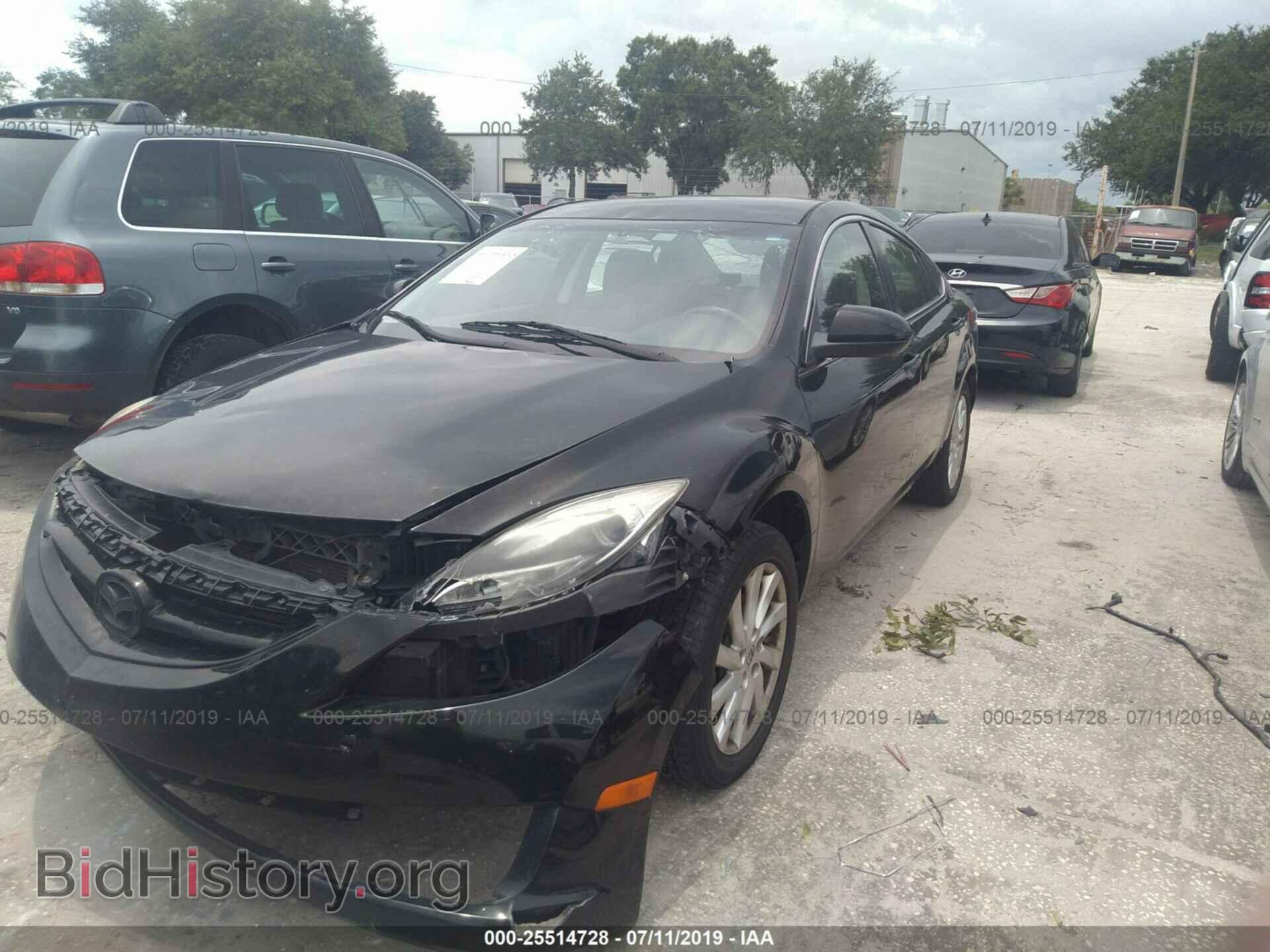 2012 MAZDA 6 - VIN: 1YVHZ8DH7C5M37227 - Photo 2