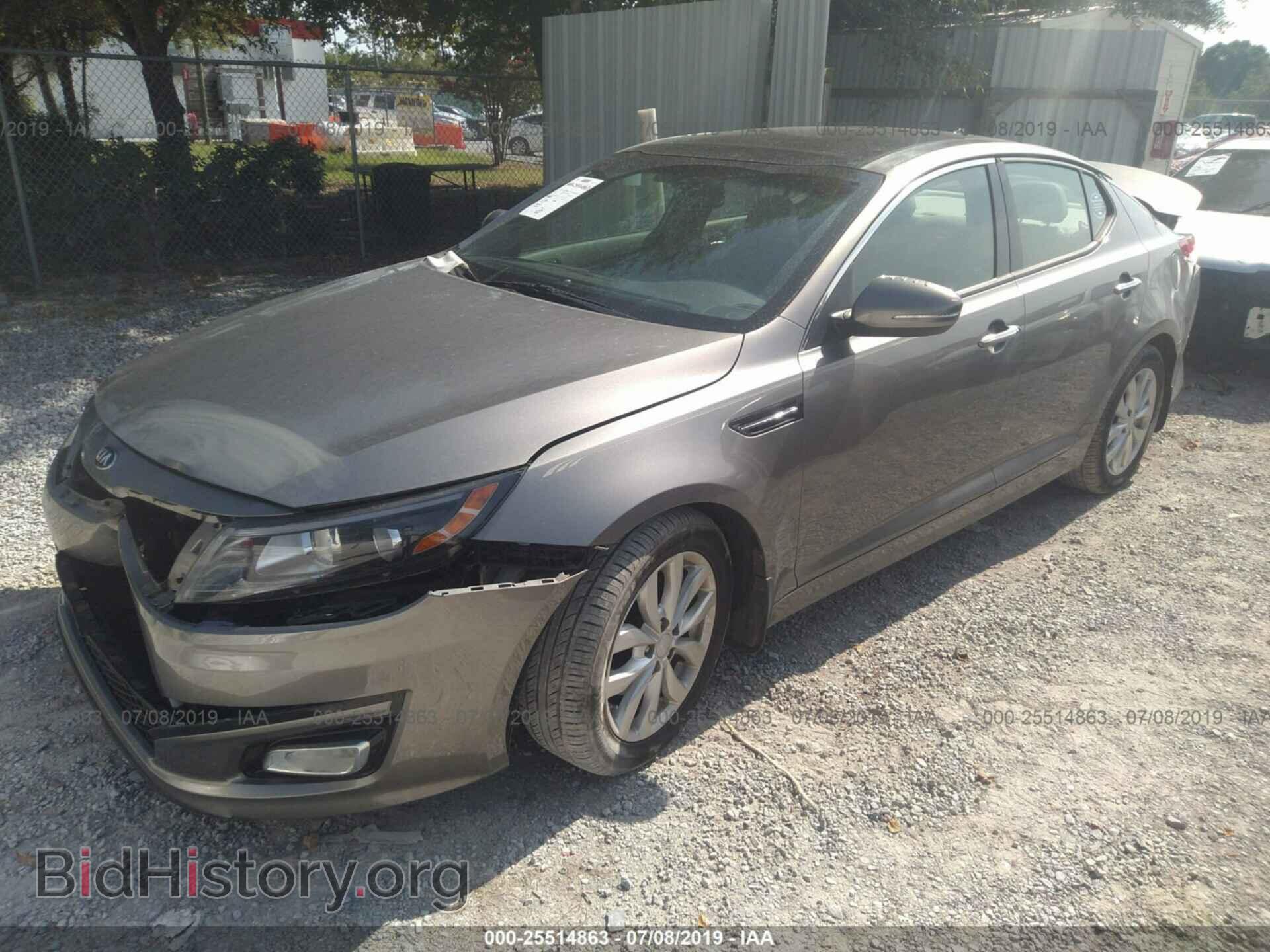 2015 KIA OPTIMA - VIN: 5XXGN4A7XFG413117 - Фото 2
