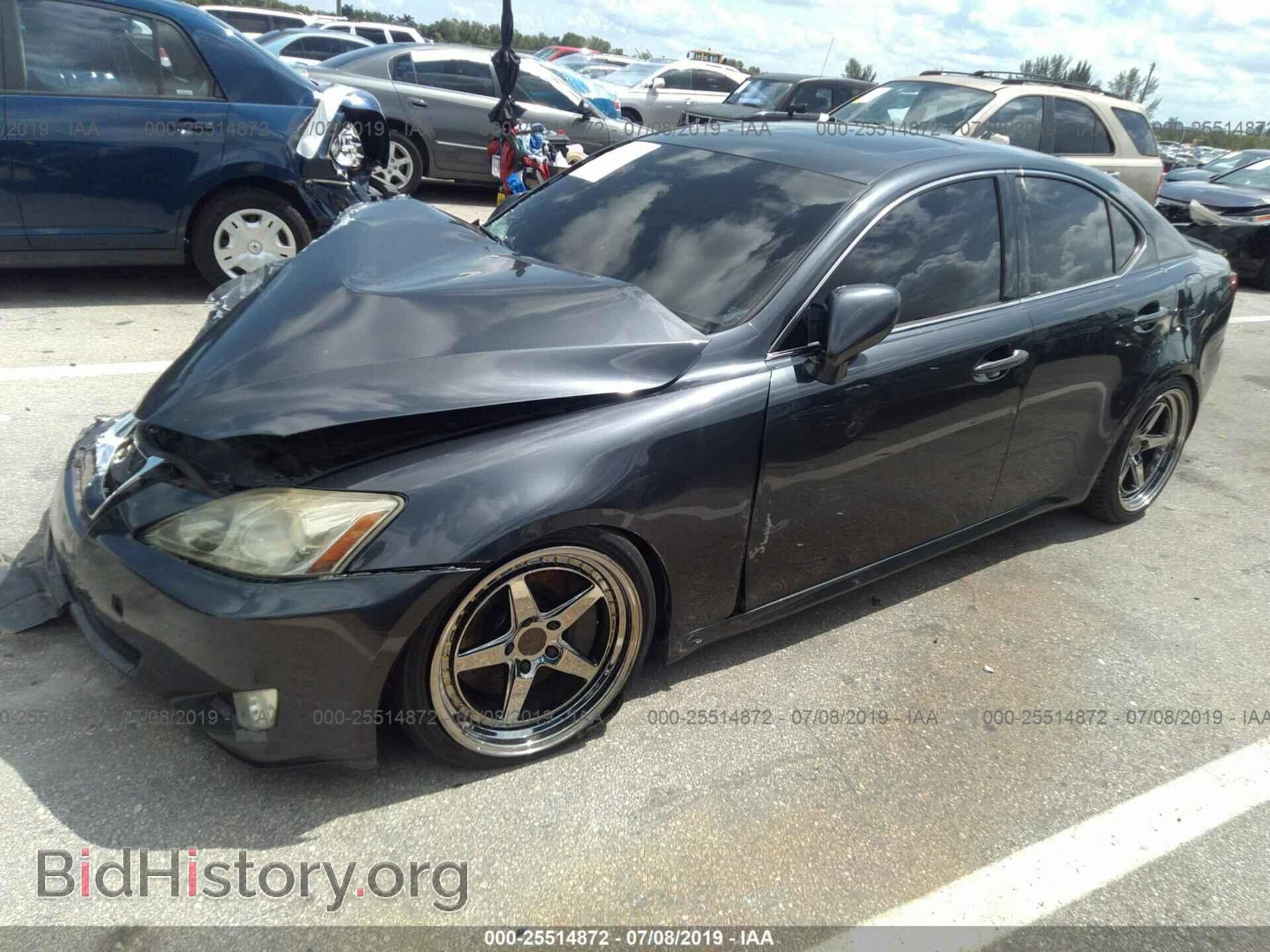 2007 LEXUS IS - VIN: JTHBE262075017214 - Фото 2
