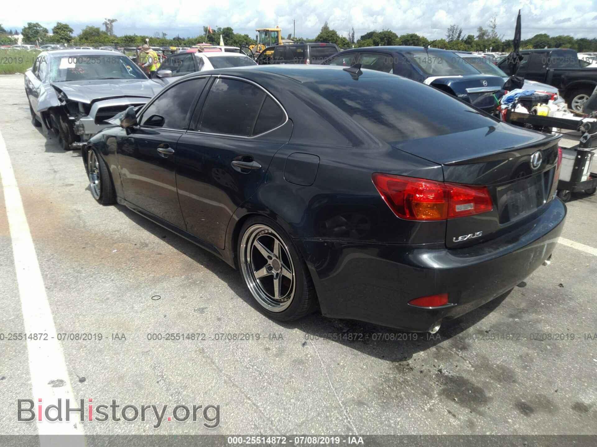 2007 LEXUS IS - VIN: JTHBE262075017214 - Фото 3