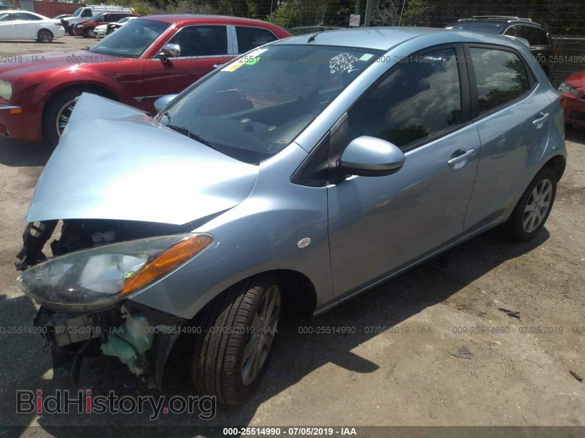 2013 MAZDA MAZDA2 - VIN: JM1DE1LY2D0158856 - Photo 2