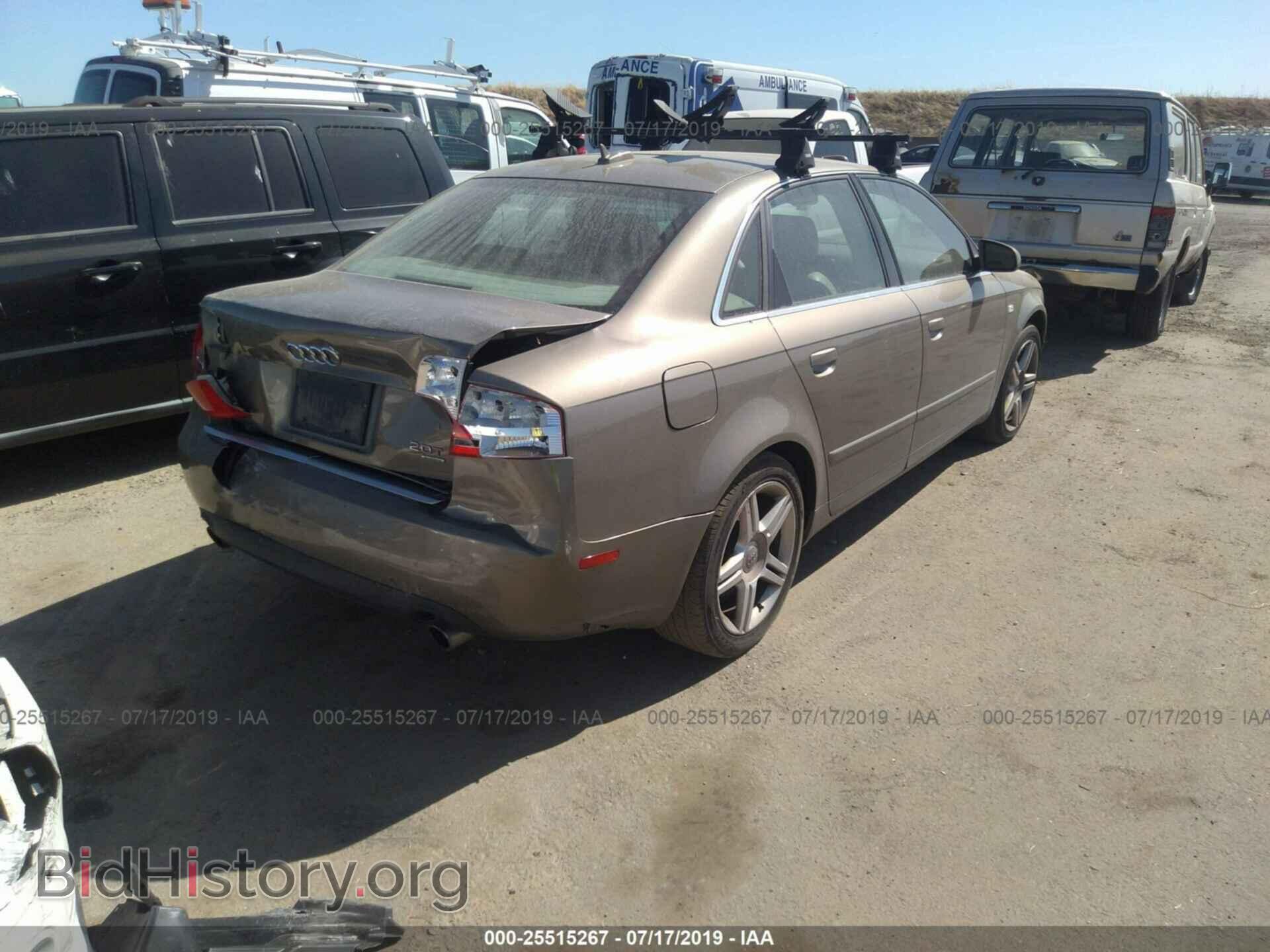 2006 AUDI A4 - VIN: WAUDF78E96A138015 - Фото 4