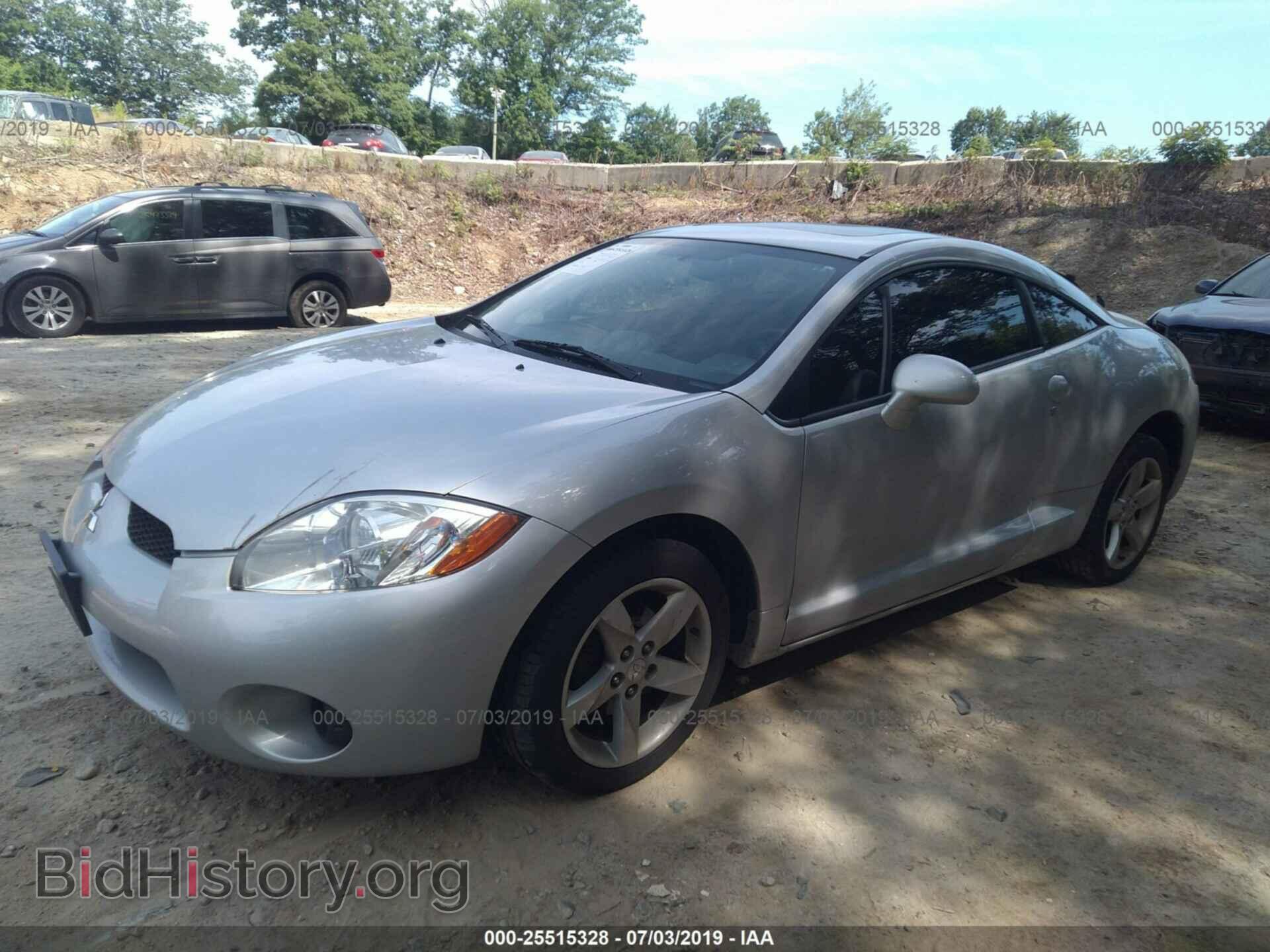 2007 MITSUBISHI ECLIPSE - VIN: 4A3AK24F97E036496 - Фото 2
