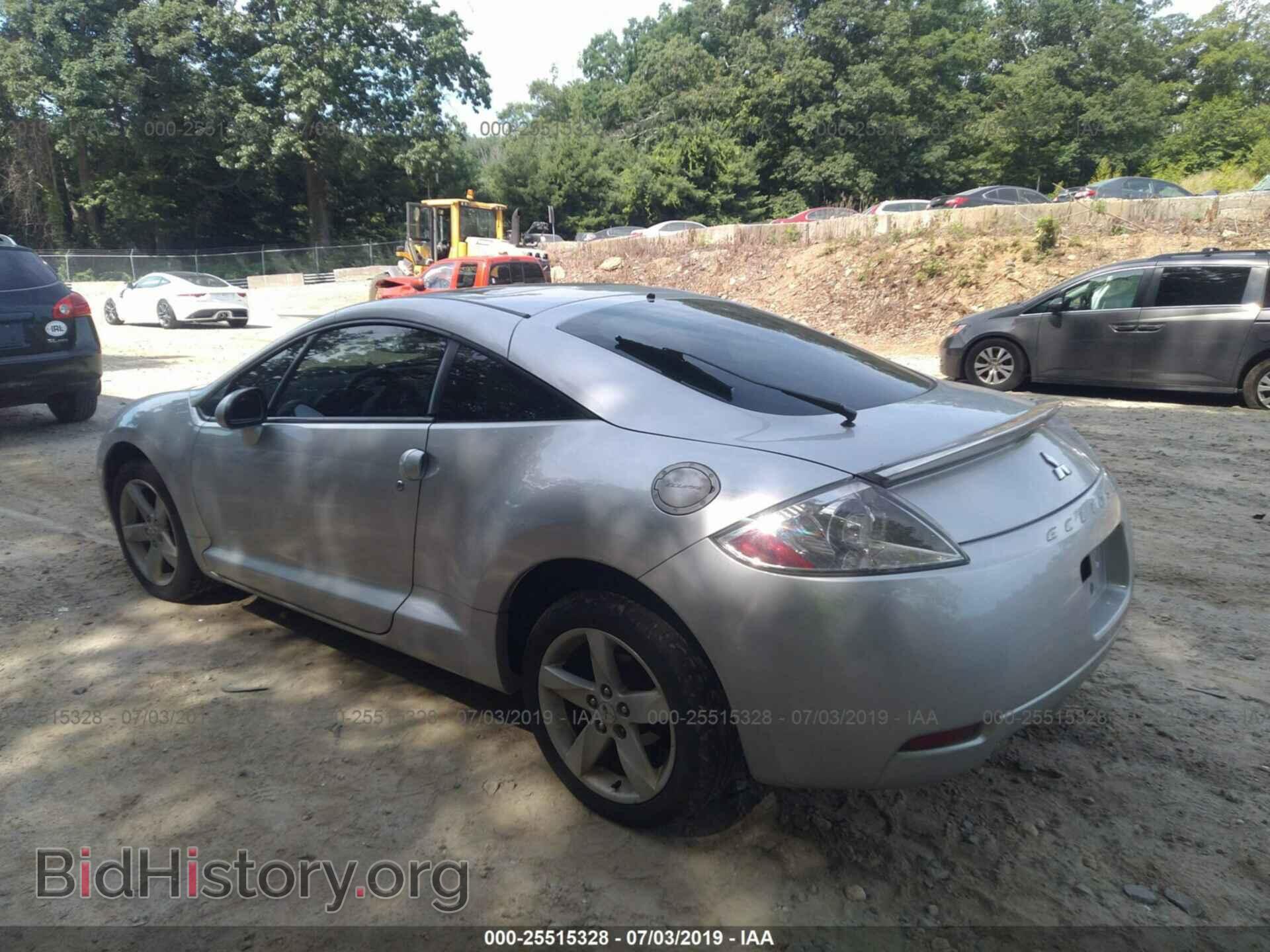 2007 MITSUBISHI ECLIPSE - VIN: 4A3AK24F97E036496 - Фото 3