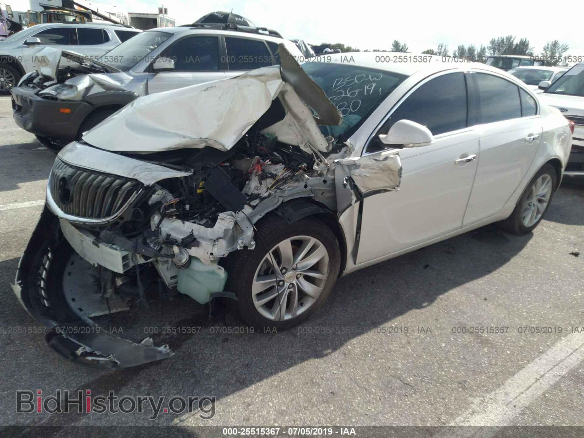 2014 BUICK REGAL - VIN: 2G4GN5EX2E9274280 - Фото 2