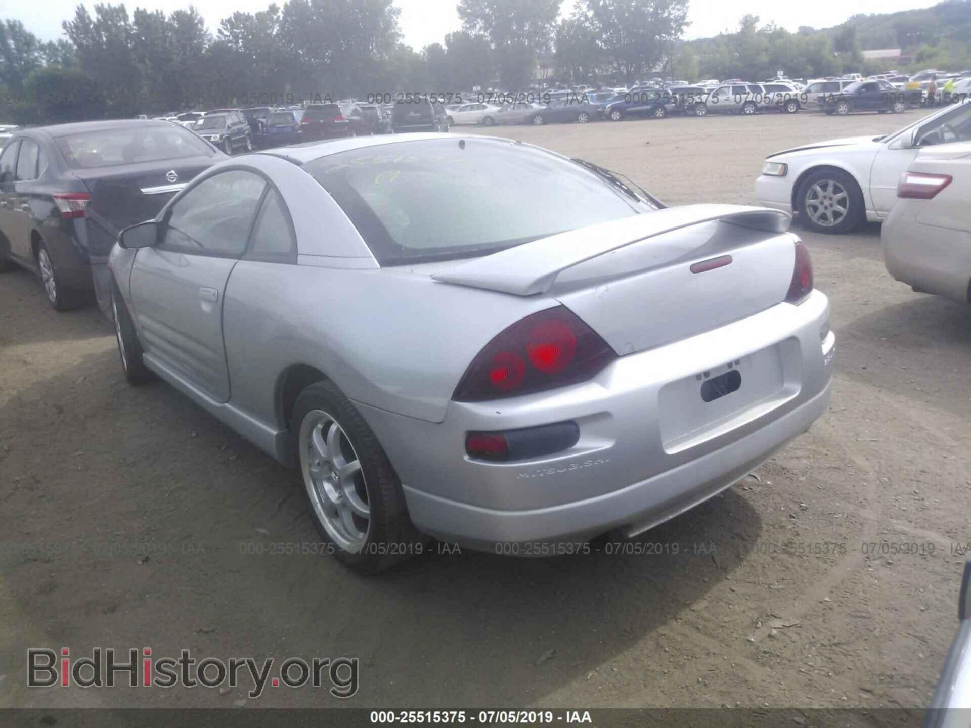 2001 MITSUBISHI ECLIPSE - VIN: 4A3AC54HX1E194403 - Фото 3