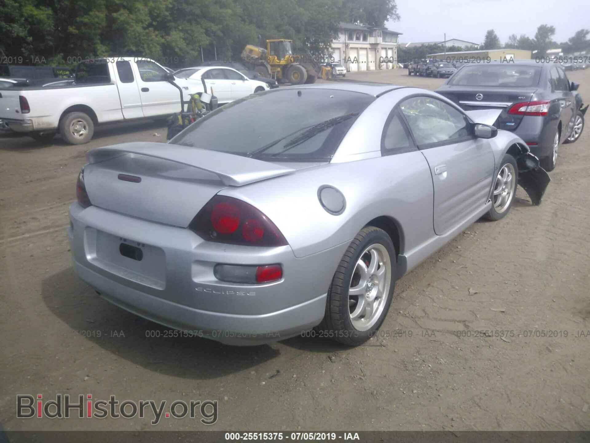 2001 MITSUBISHI ECLIPSE - VIN: 4A3AC54HX1E194403 - Фото 4