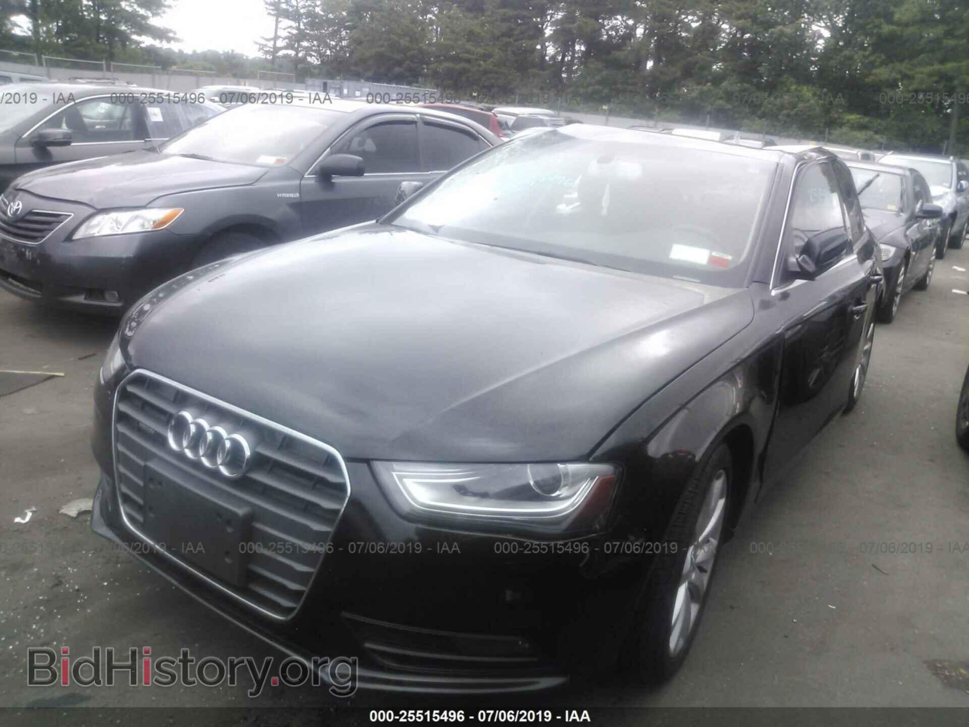 2013 AUDI A4 - VIN: WAUFFAFL1DN012440 - Фото 2