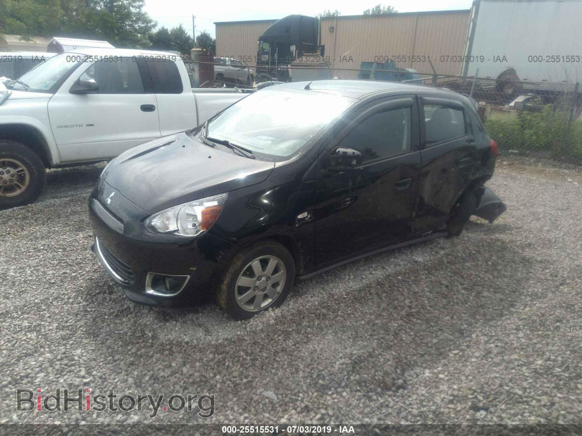 2014 MITSUBISHI MIRAGE - VIN: ML32A4HJ4EH005188 - Фото 2