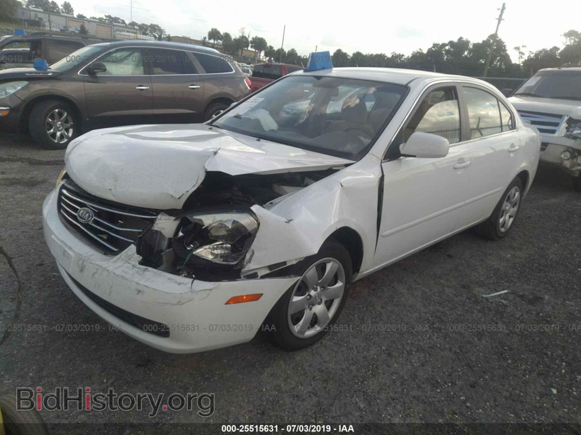 2007 KIA OPTIMA - VIN: KNAGE123675156793 - Фото 2