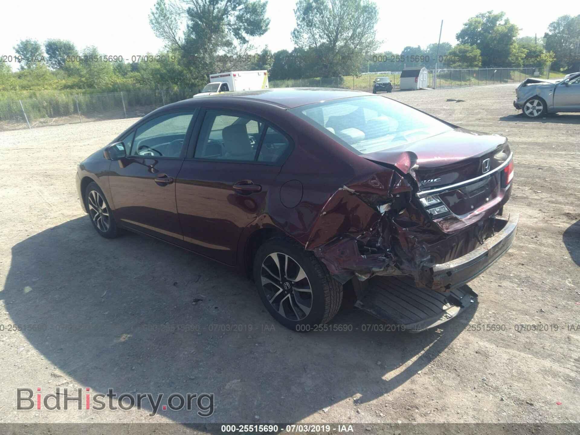 2014 HONDA CIVIC - VIN: 19XFB2F85EE215935 - Фото 3